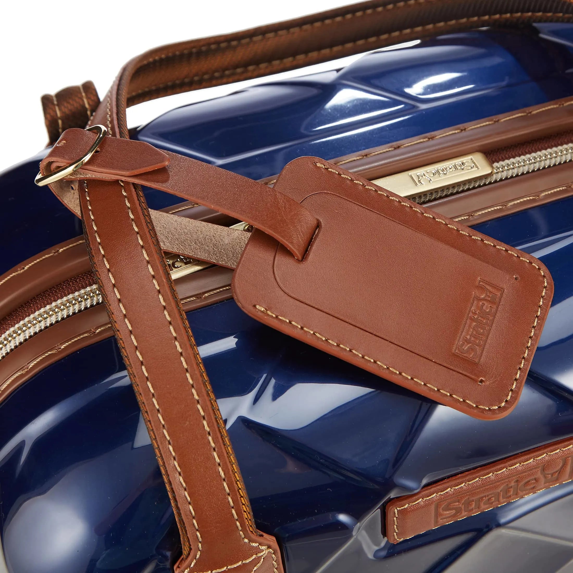 Stratic Leather & More Beautycase 36 cm - champagne