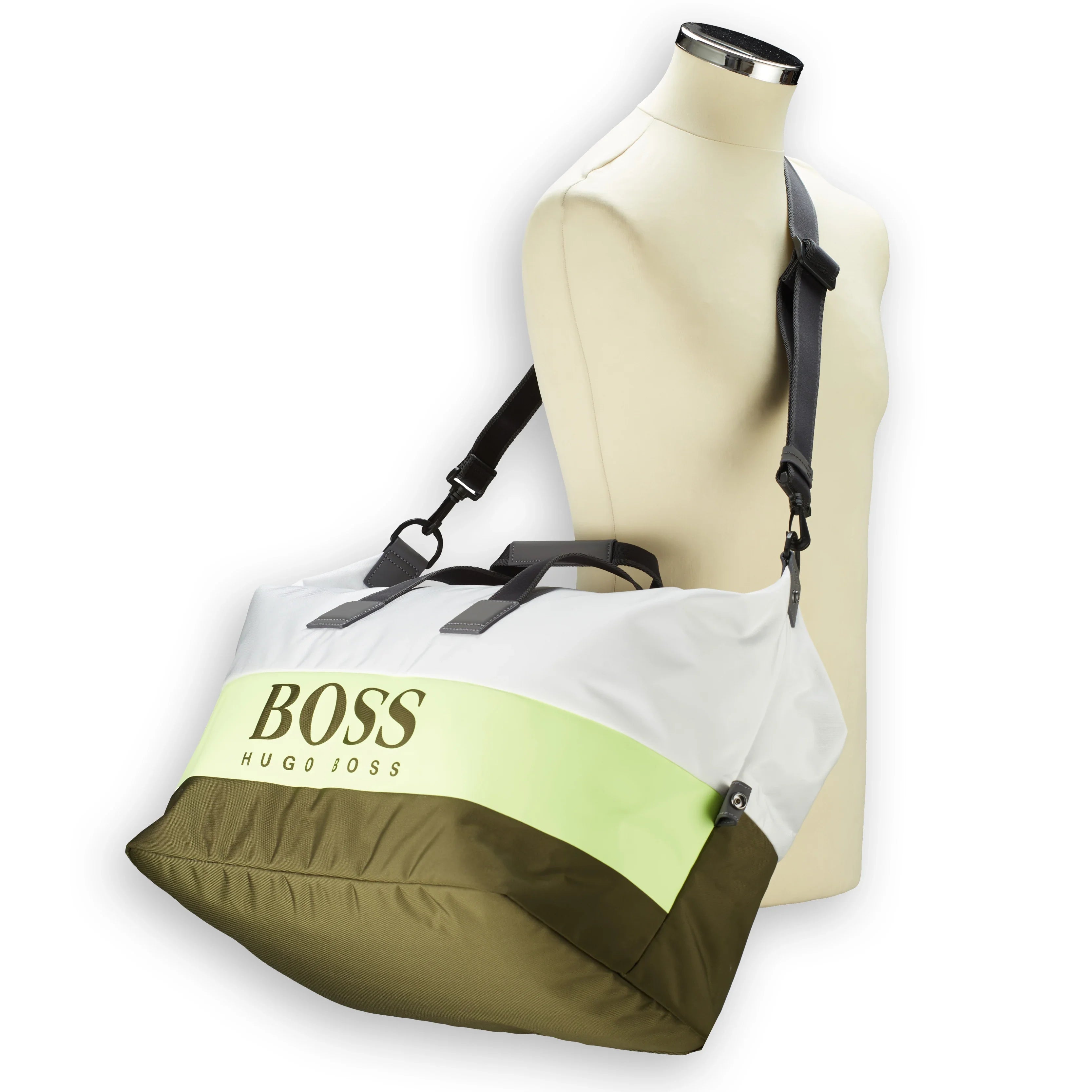 BOSS Pixel ST Reisetasche 52 cm - weiß grün