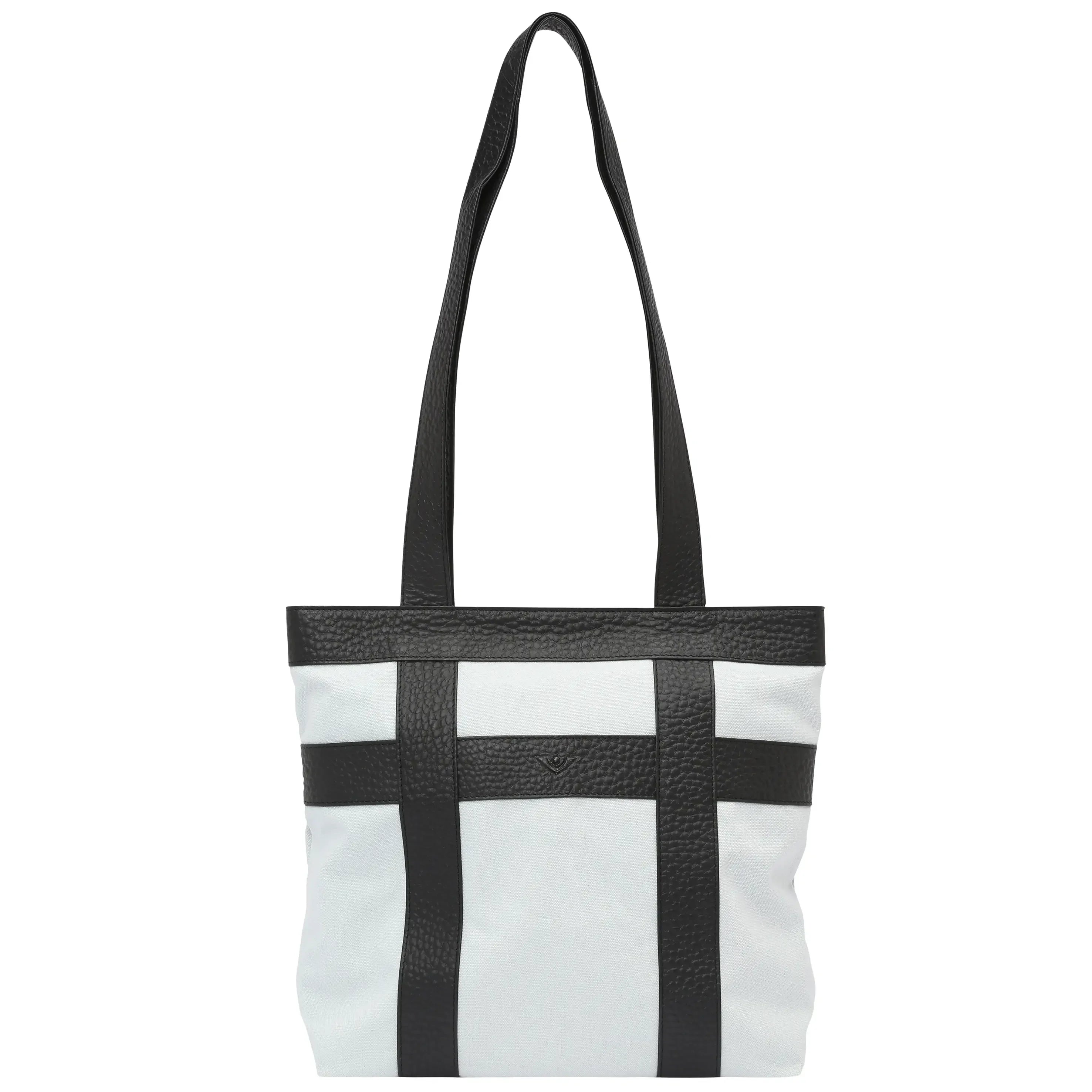 VOi-Design Sportivo Elina Schultertasche 30 cm - Schwarz/Platin