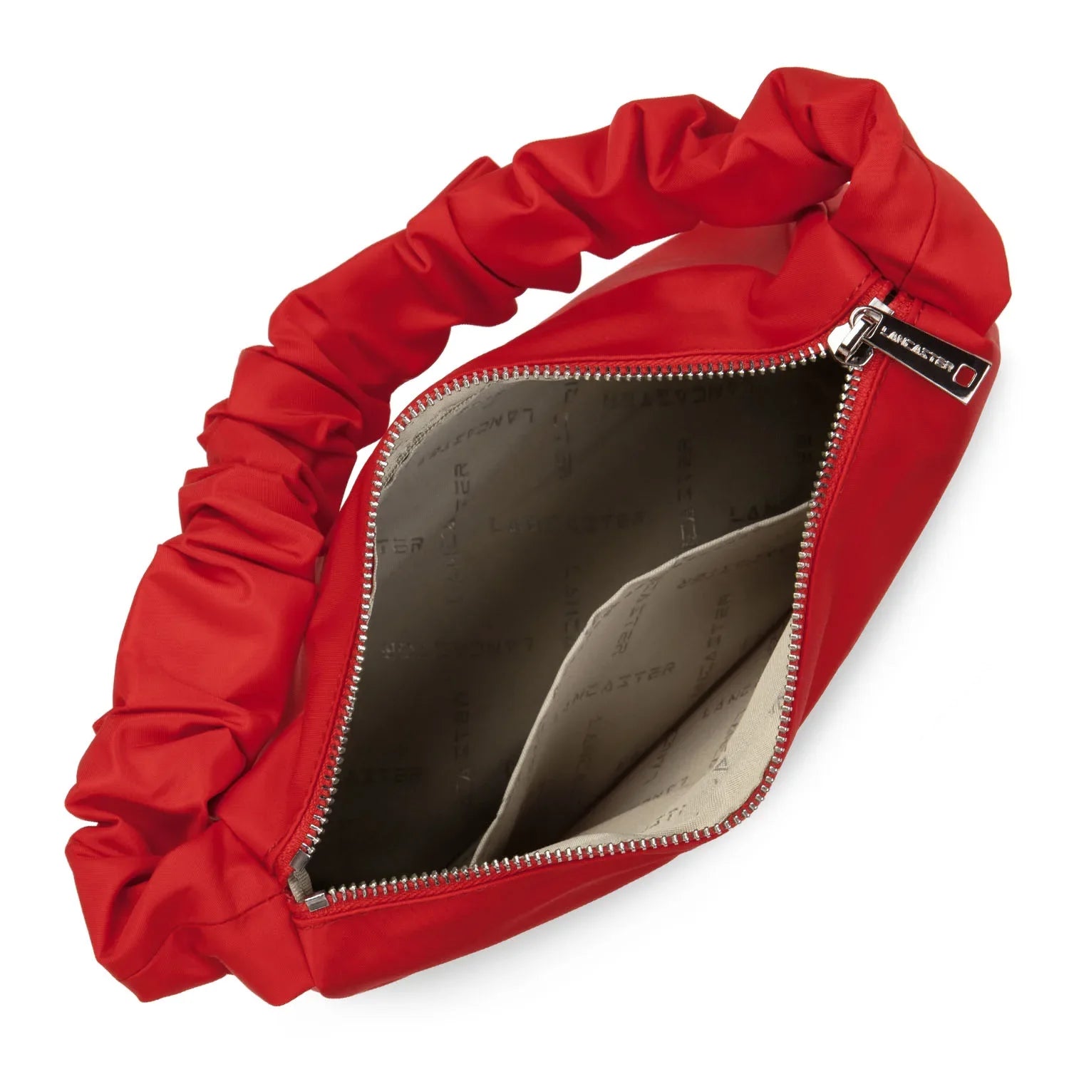 Lancaster Basic Chouchou handbag 27 cm - Galet