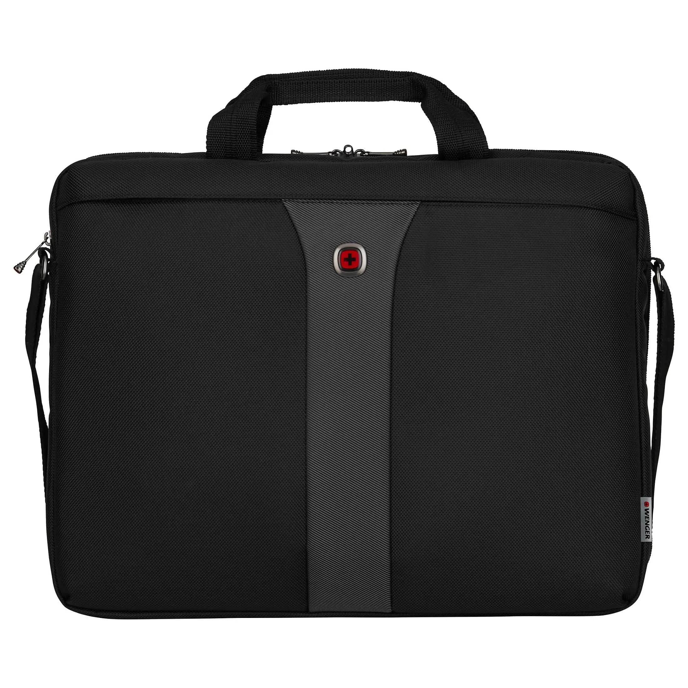 Wenger Business Legacy Laptop Slimcase 17 inch 44 cm - Black-Grey