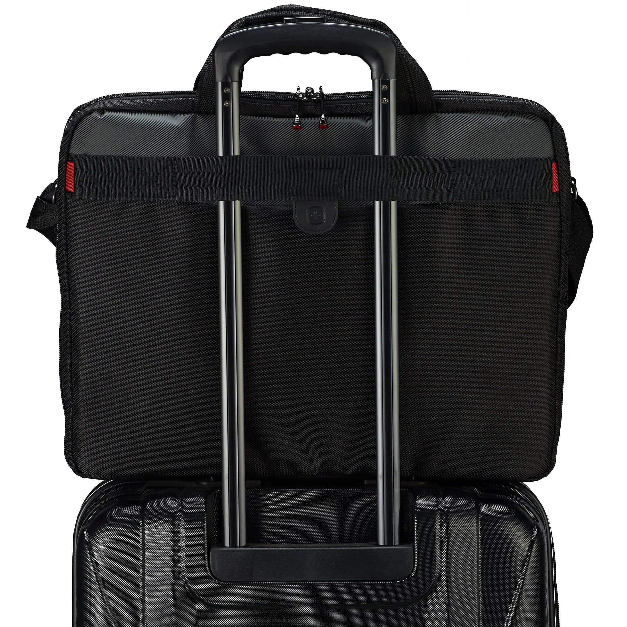 Wenger Business Legacy Laptop Slimcase 17 inch 44 cm - Black-Grey