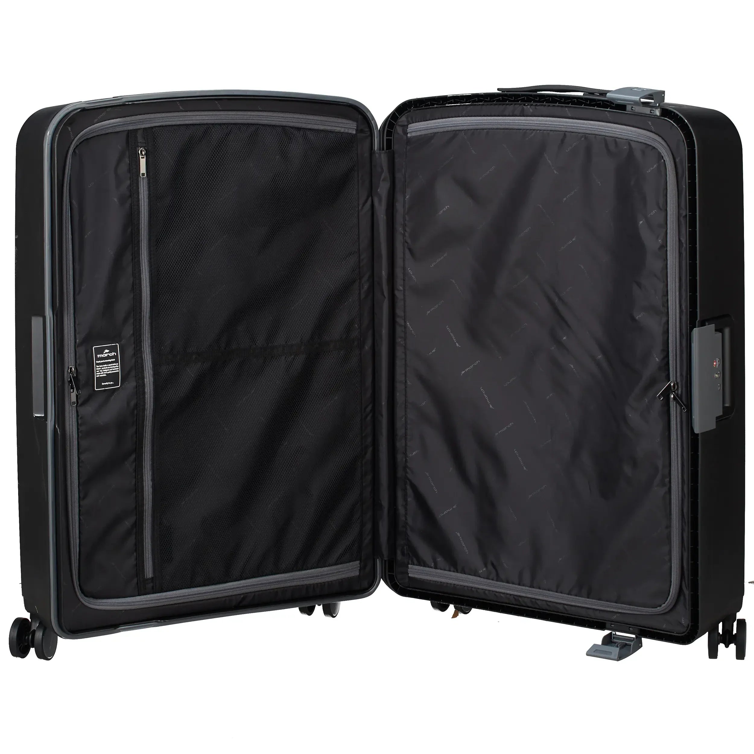 March 15 Trading Onyva 4-wheel trolley 67 cm - Black