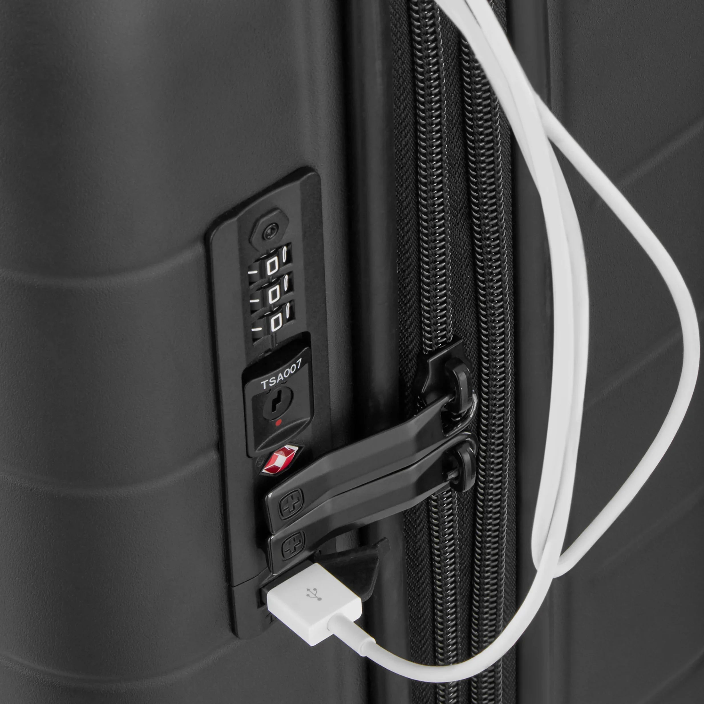 Wenger Luggage Syntry Carry-On Case 55 cm - Black/Heather Grey