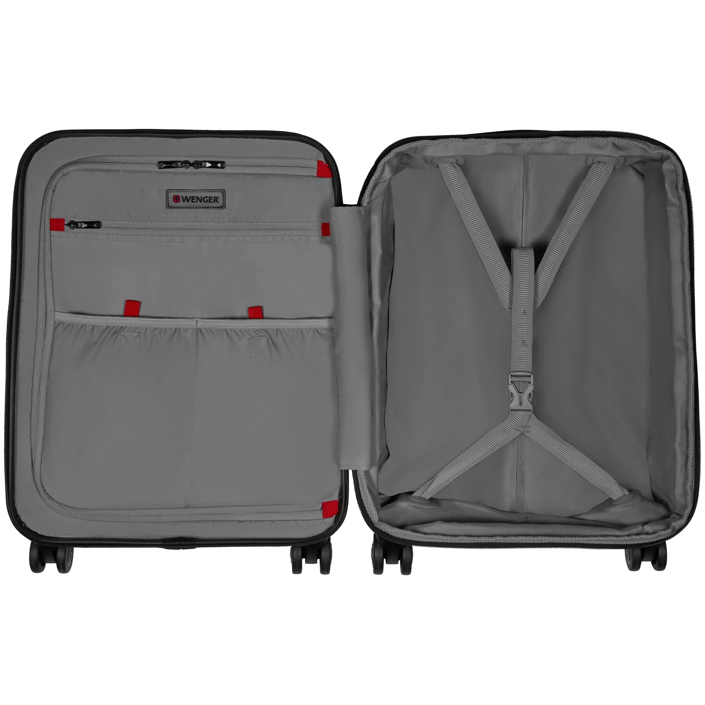 Wenger Luggage Syntry Carry-On Case 55 cm - Black/Heather Grey