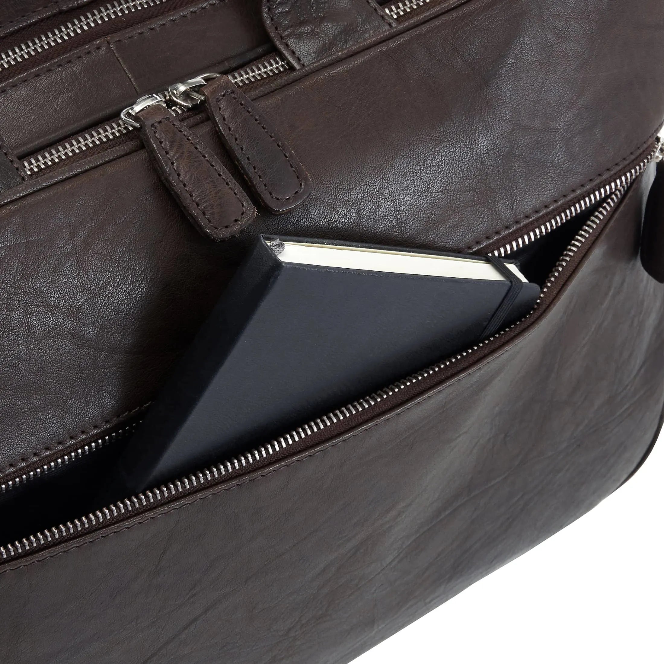 Plevier 600er Serie Aktentasche 39 cm - cognac