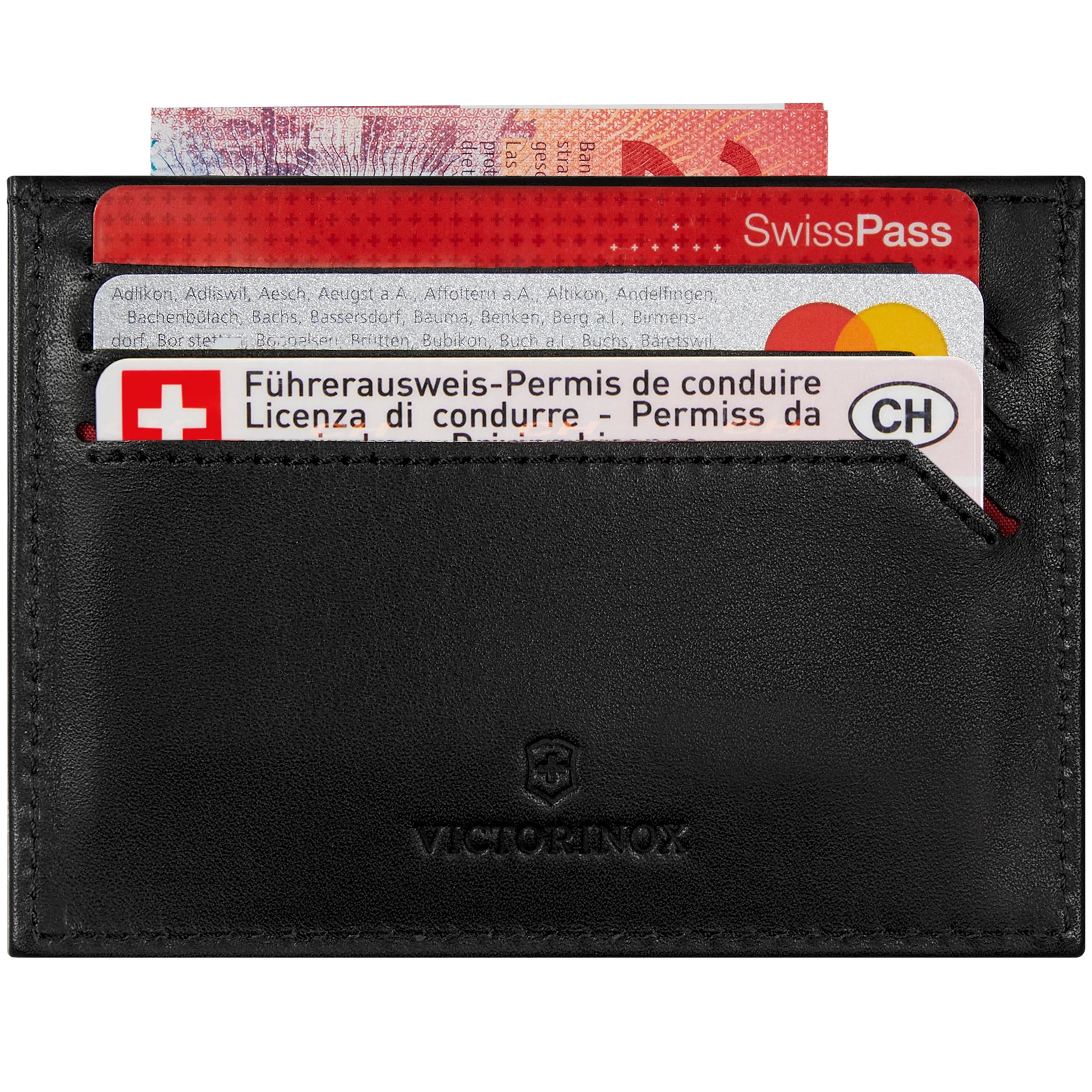 Victorinox Altius Alox Slim Card Case 10 cm - Black