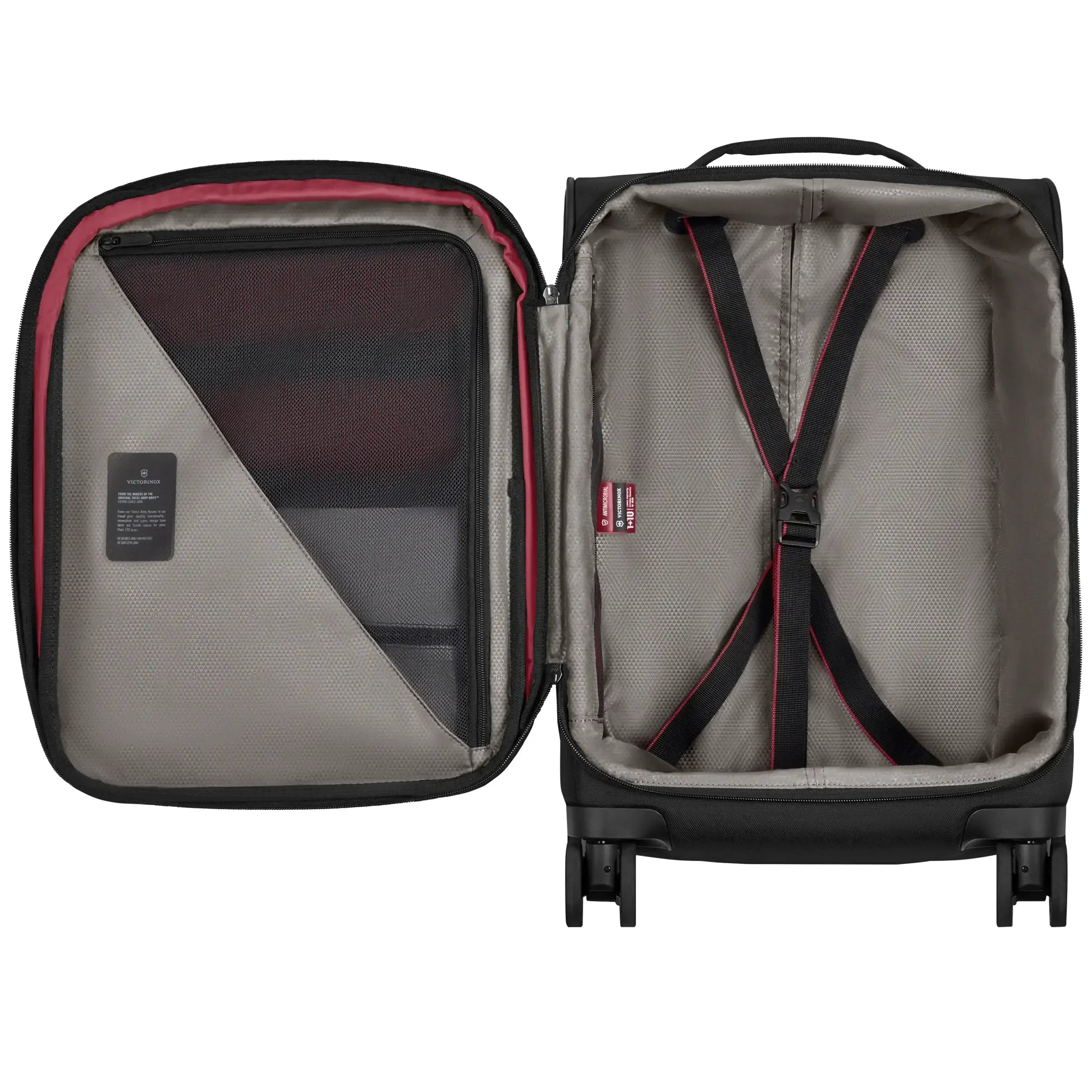 Victorinox Crosslight Frequent Flyer Softside Carry-On 55 cm - Black