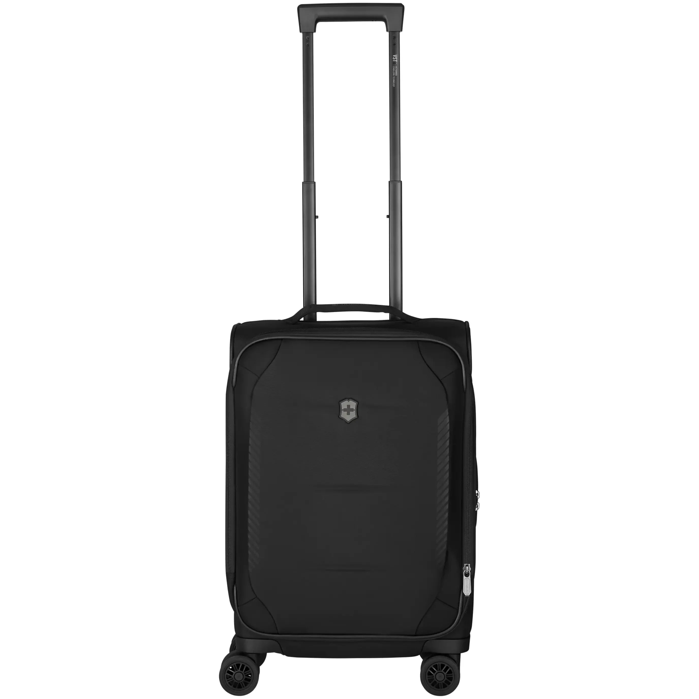 Victorinox Crosslight Frequent Flyer Softside Carry-On 55 cm - Black