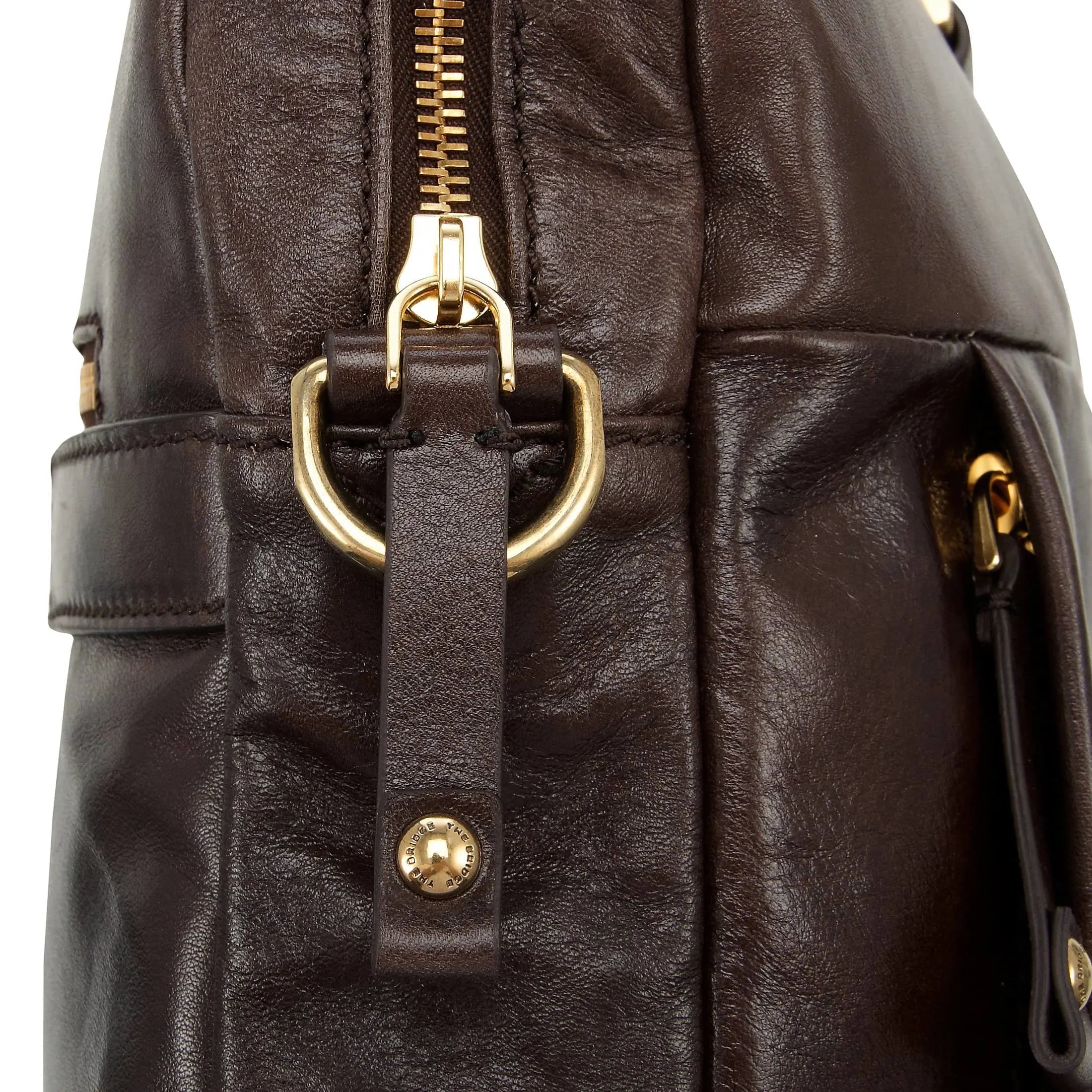 The Bridge Chatwin Computer Bag 40 cm - testa di moro