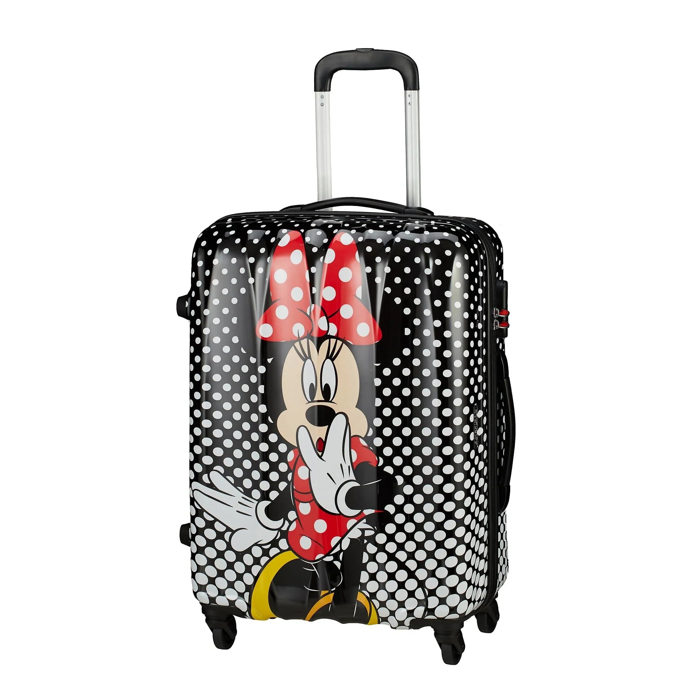 American Tourister Disney Legends 4-Rollen-Trolley 64 cm - polka dots