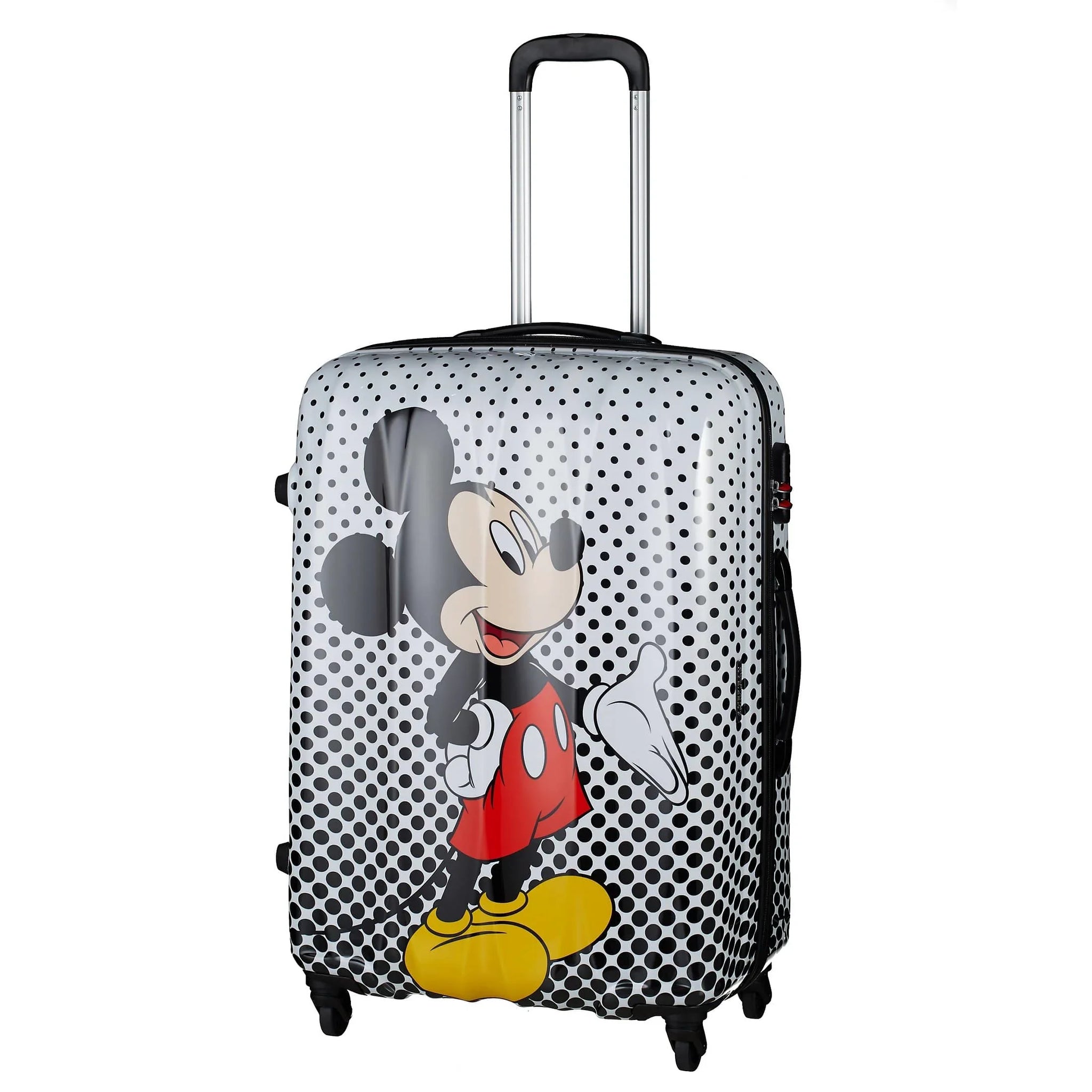 American Tourister Disney Legends 4-Rollen-Trolley 64 cm - mickey mouse  polka dot