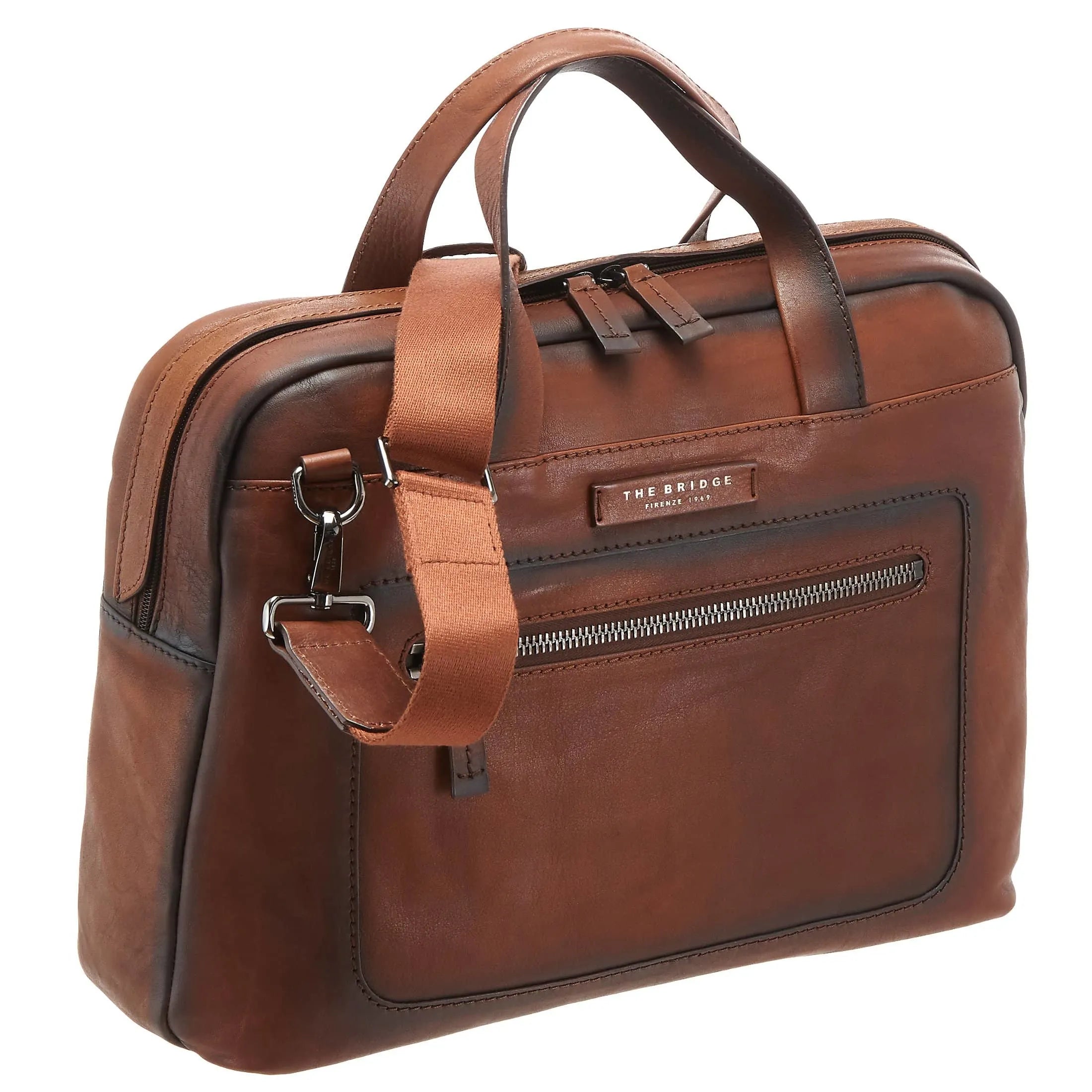 The Bridge Freestyle Briefcase 40 cm - dark blue