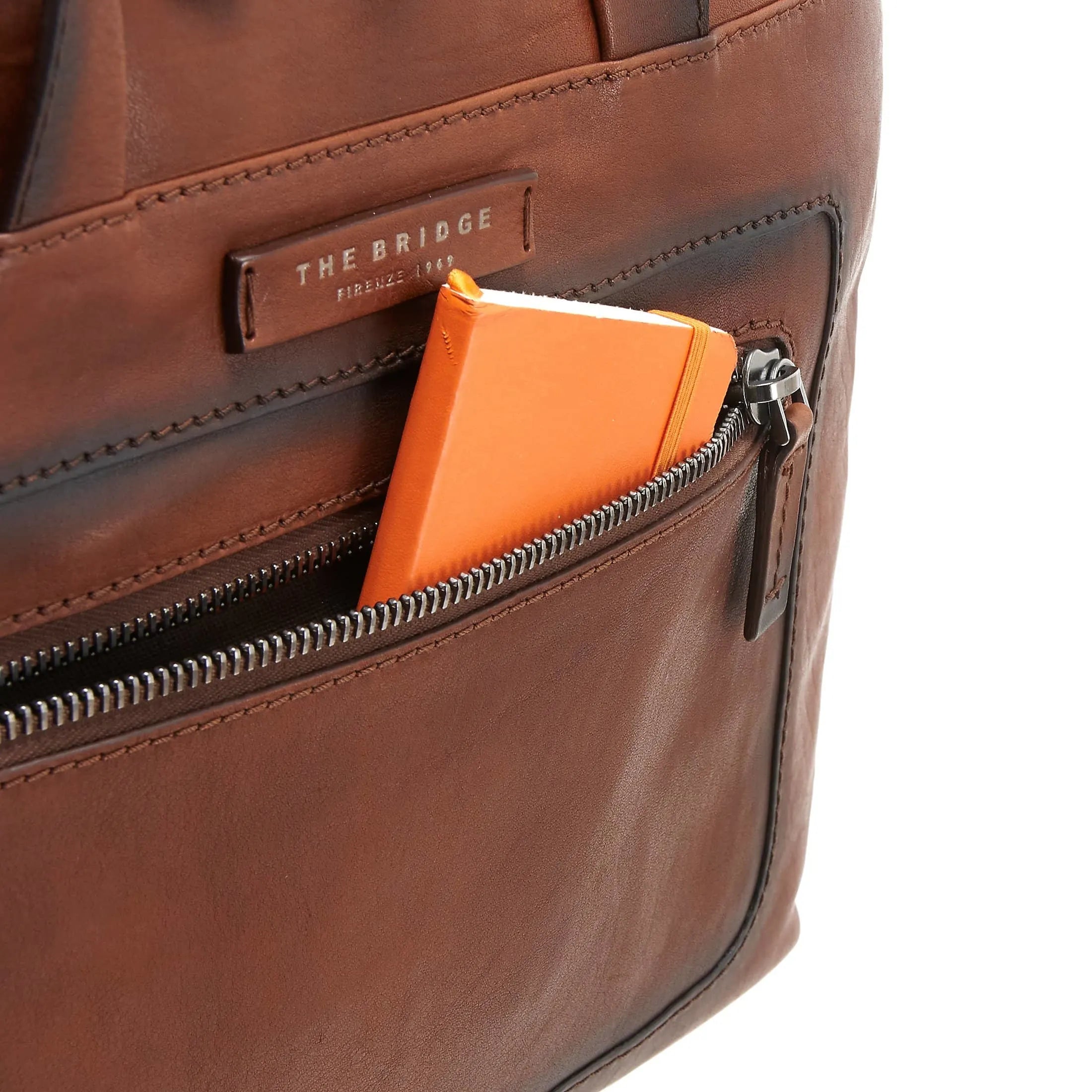 The Bridge Freestyle Briefcase 40 cm - dark blue
