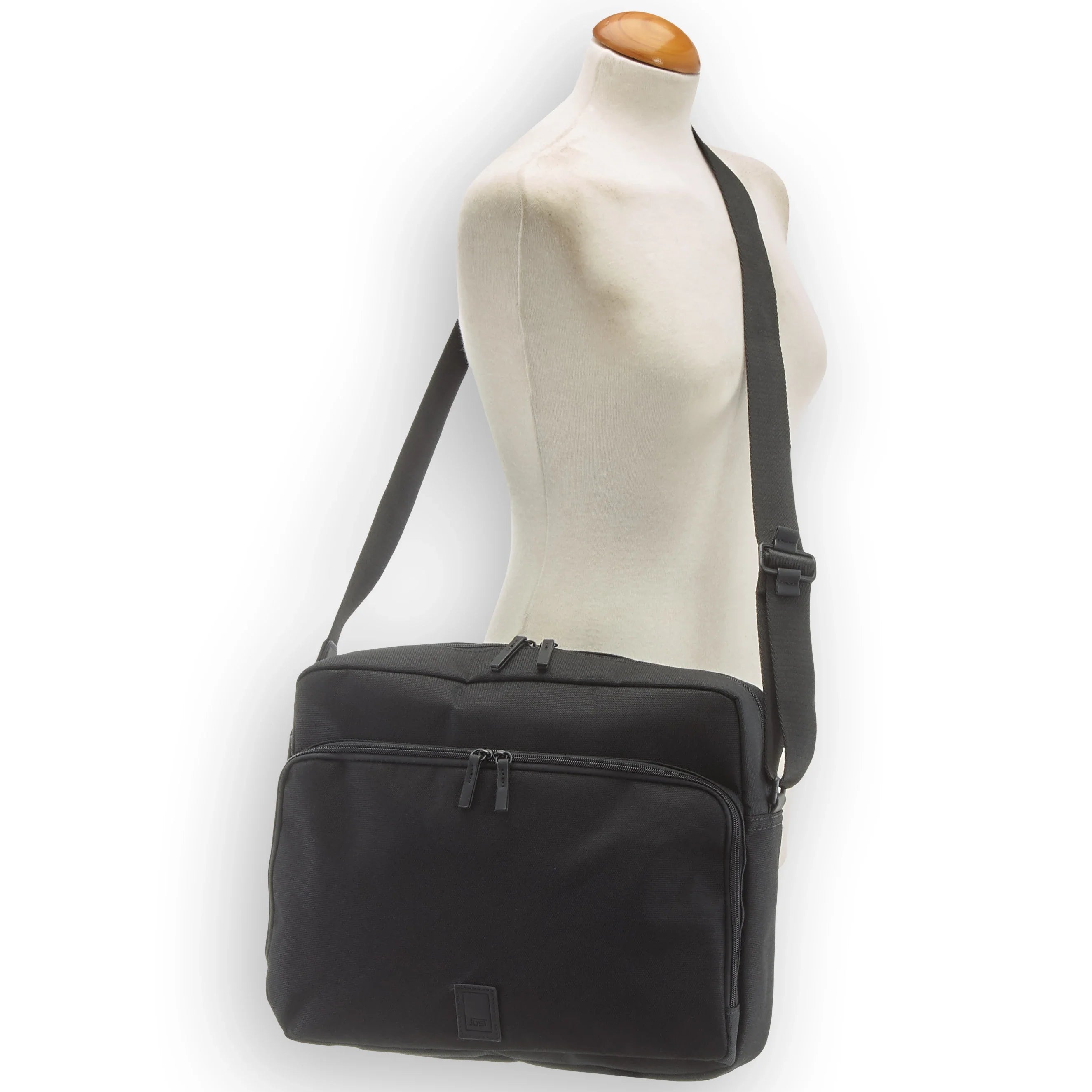 Jost Helsinki II Umhängetasche 38 cm - schwarz