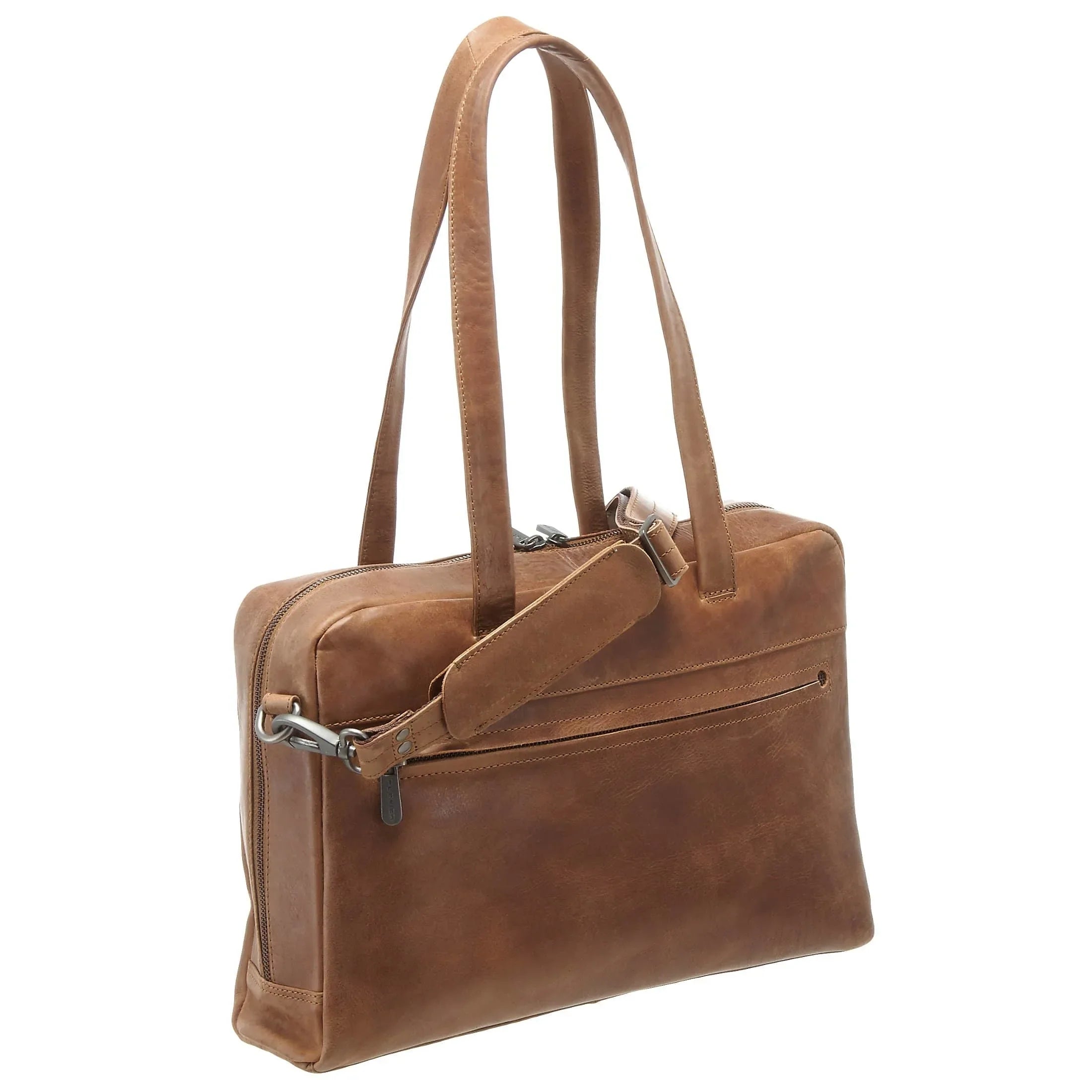 Plevier Pure Laptoptasche 39 cm - cognac