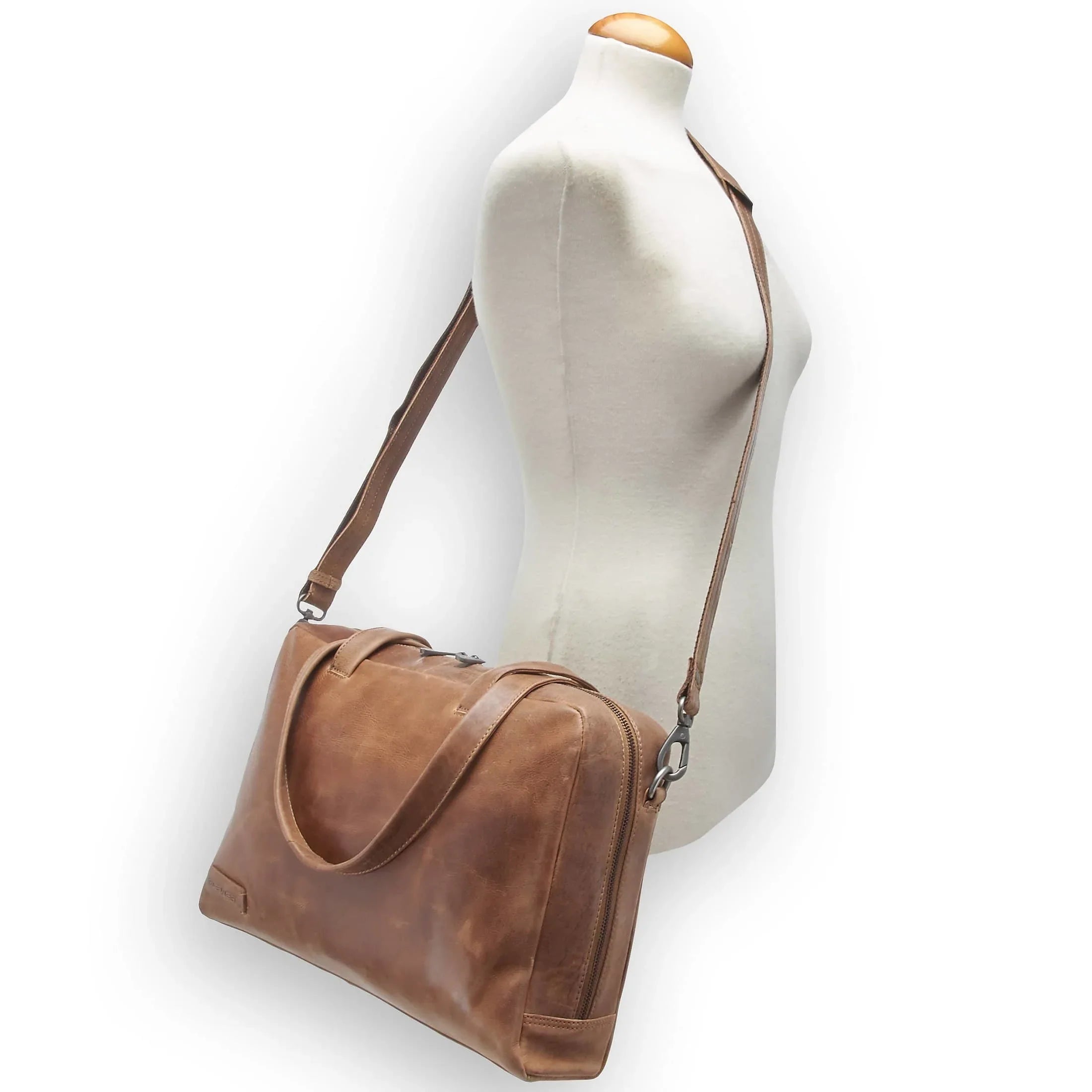 Plevier Pure Laptoptasche 39 cm - cognac