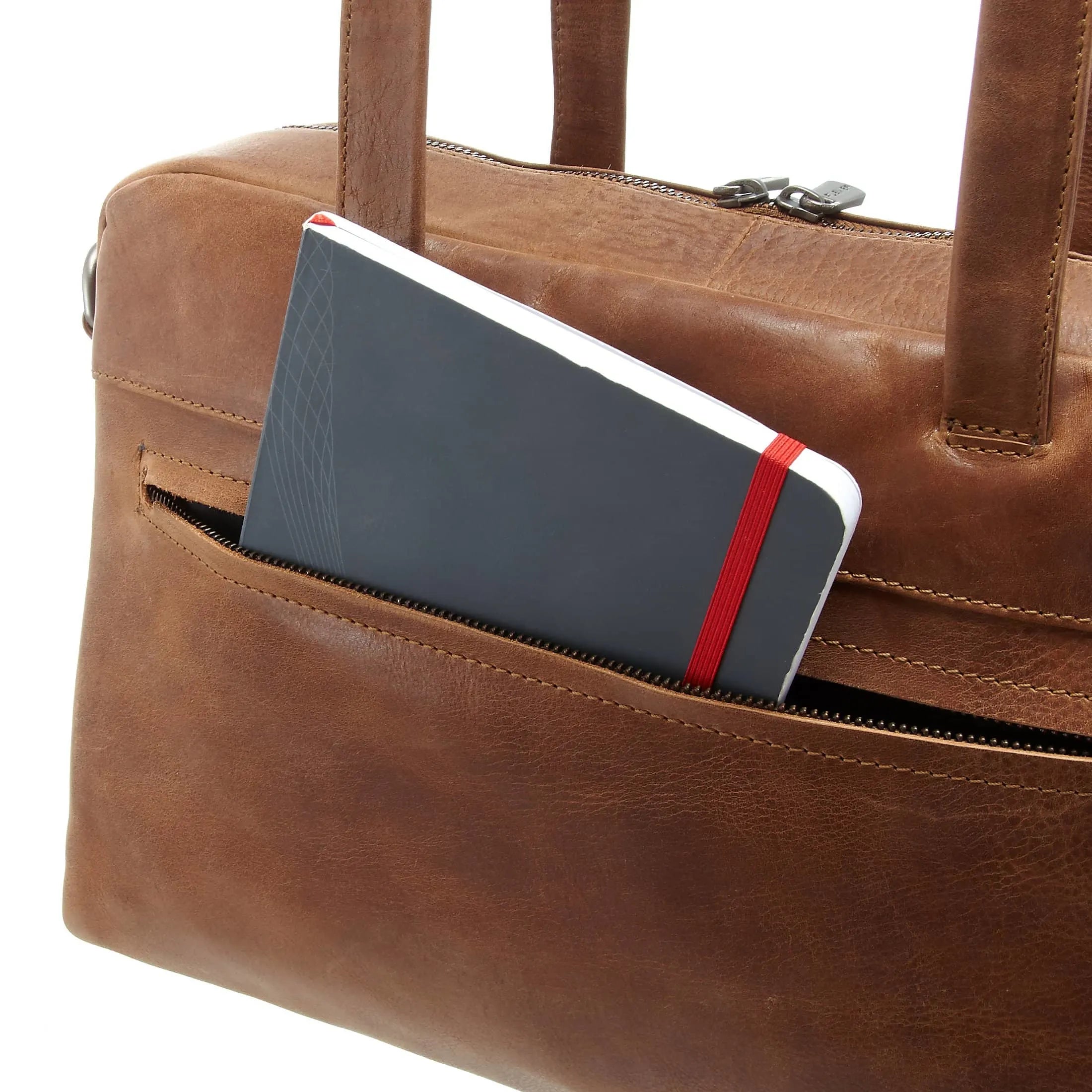 Plevier Pure Laptoptasche 39 cm - cognac