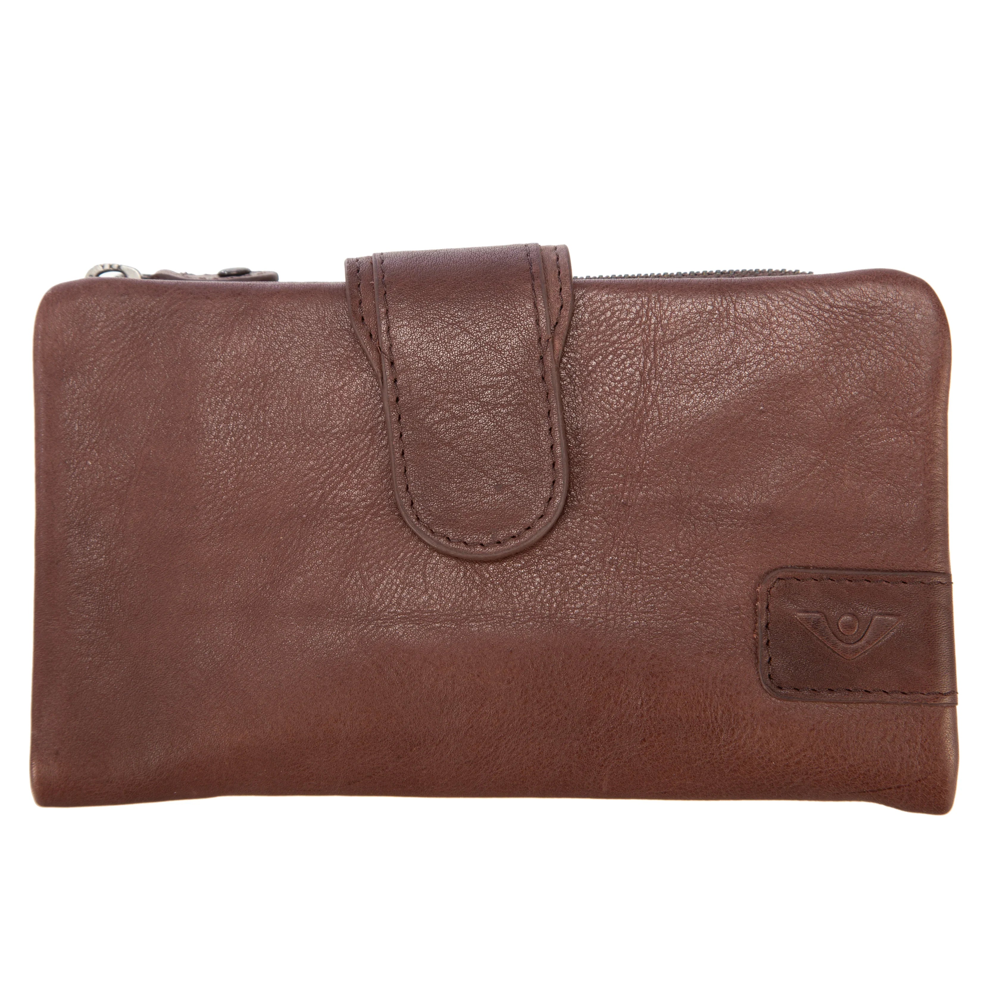 VOi-Design Dakota Rabia women's wallet 17 cm - cognac