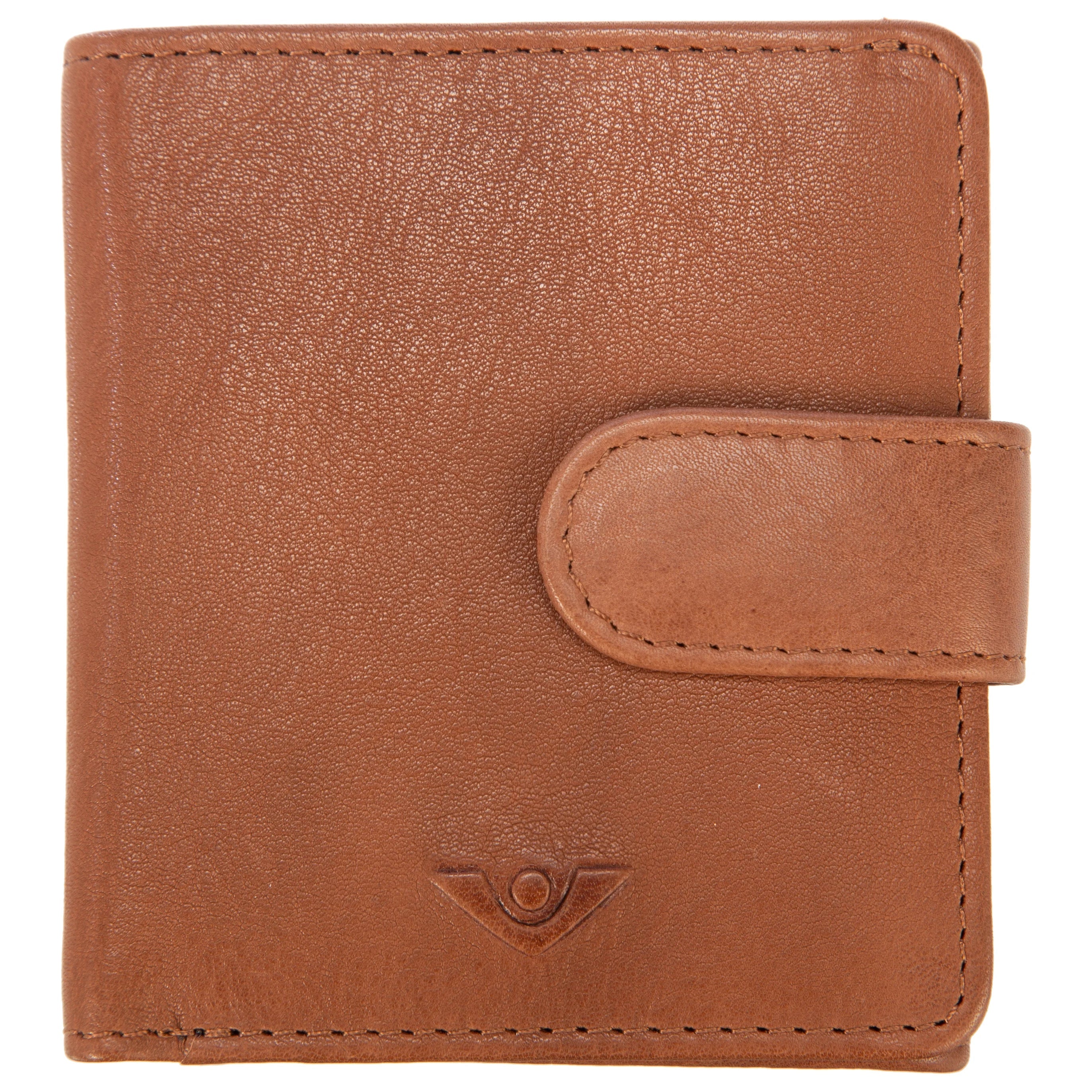 VOi-Design Dakota Venia Wallet 10 cm - Cognac