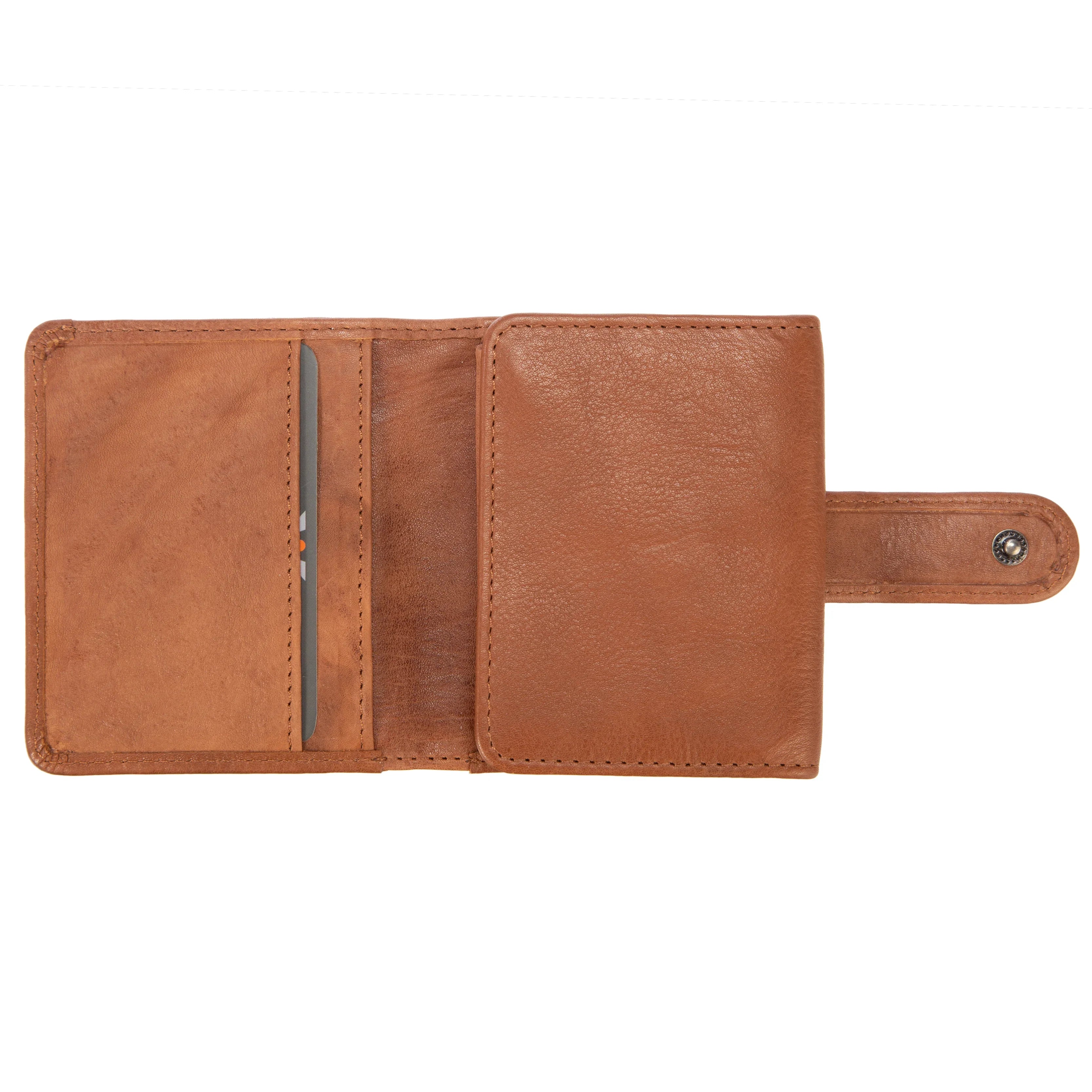 VOi-Design Dakota Venia Börse 10 cm - Cognac