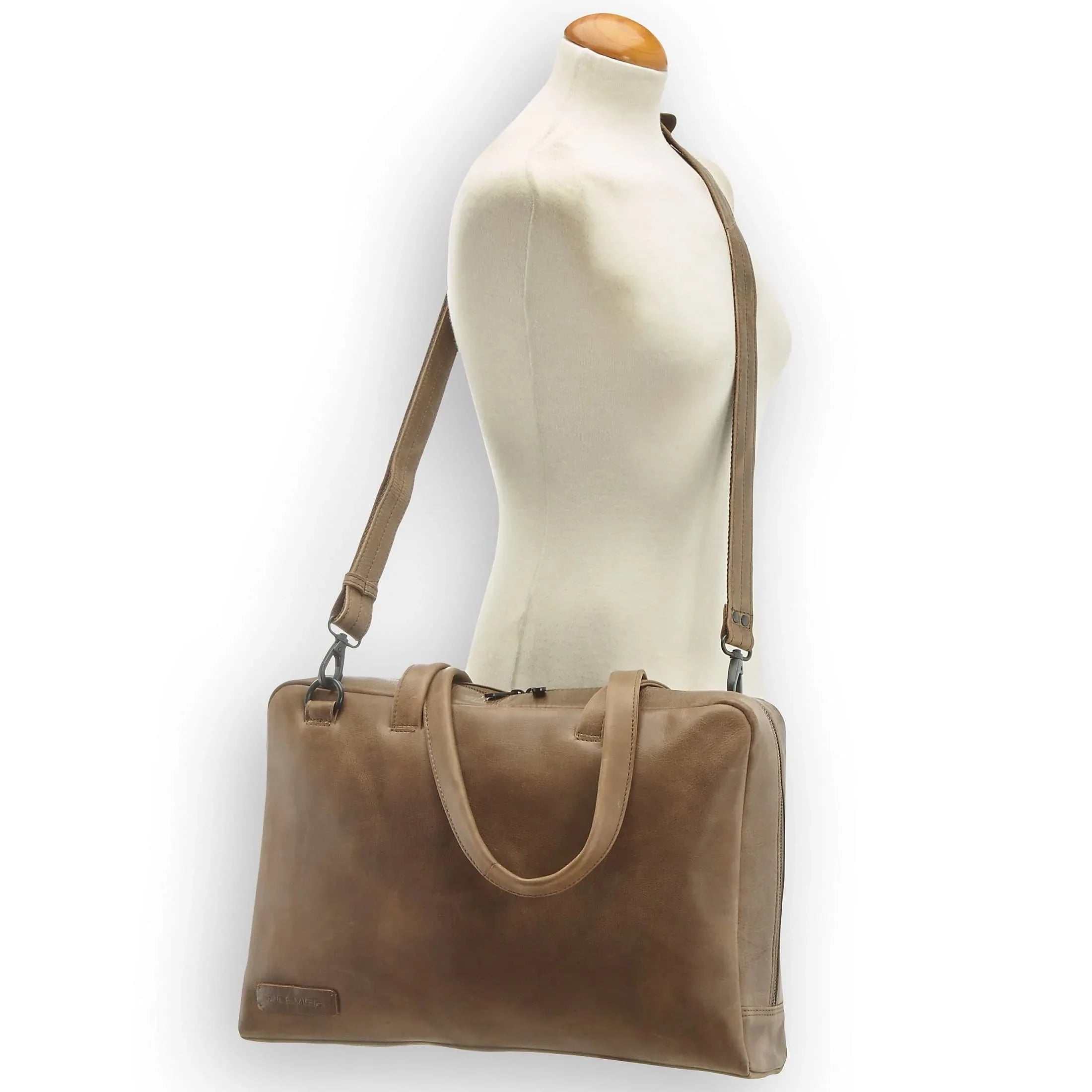 Plevier Pure Laptoptasche 43 cm - cognac