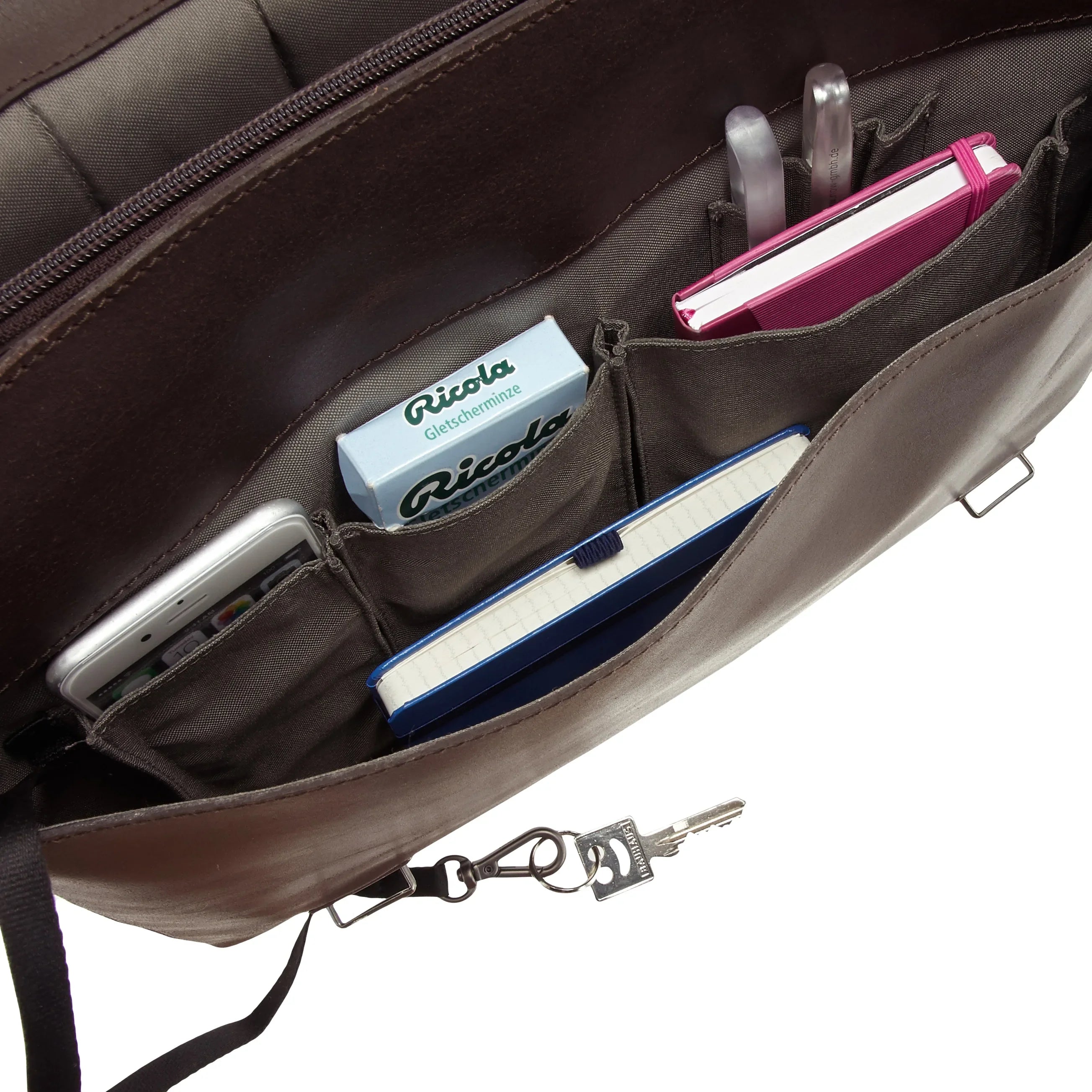 Jost Varberg business bag 38 cm - brown