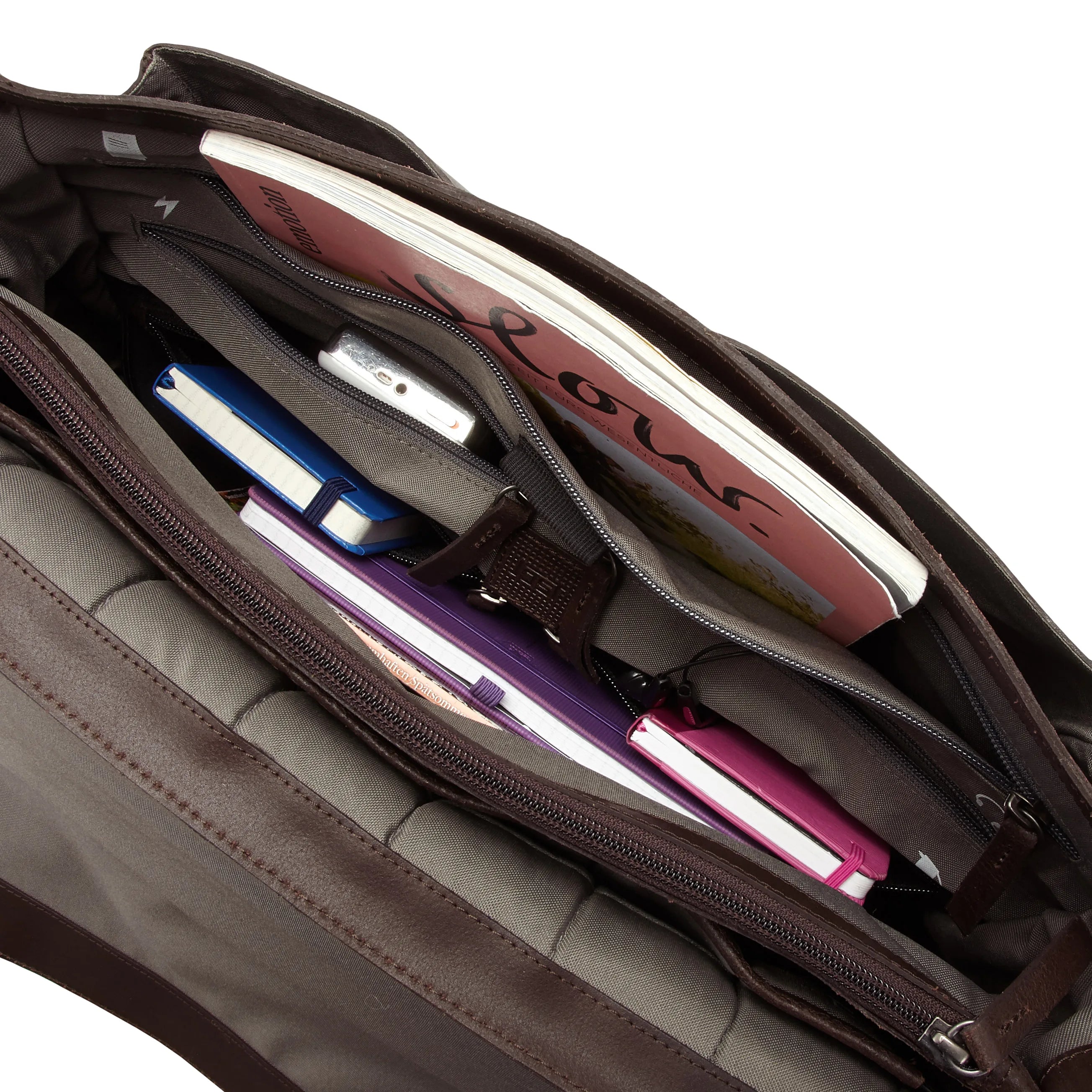 Jost Varberg business bag 38 cm - brown
