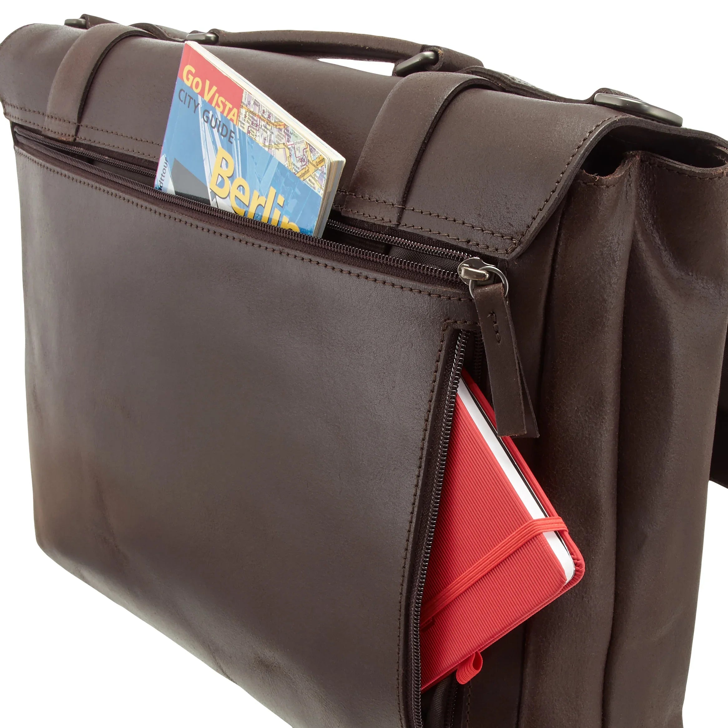 Jost Varberg business bag 38 cm - brown
