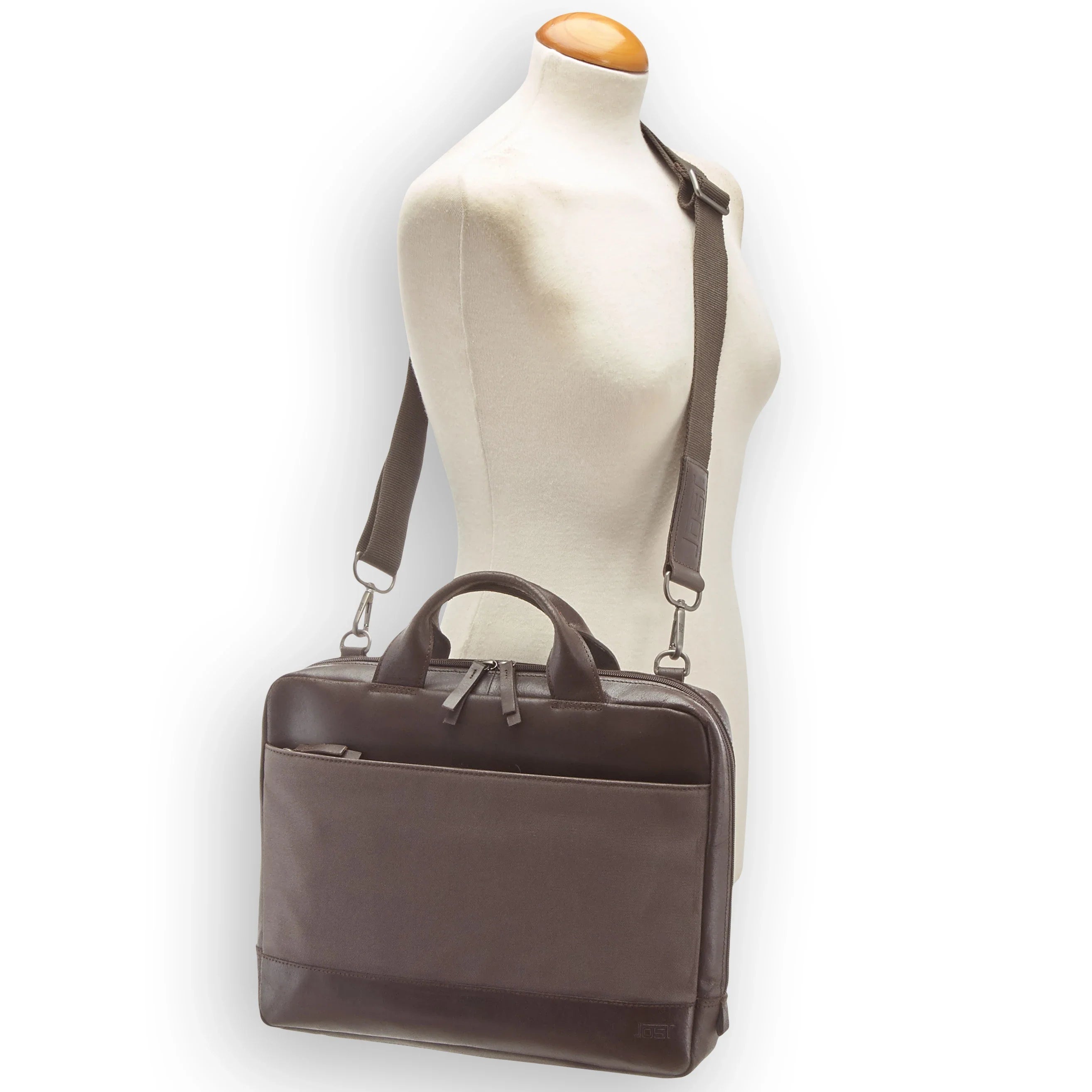 Jost Varberg business bag 40 cm - brown