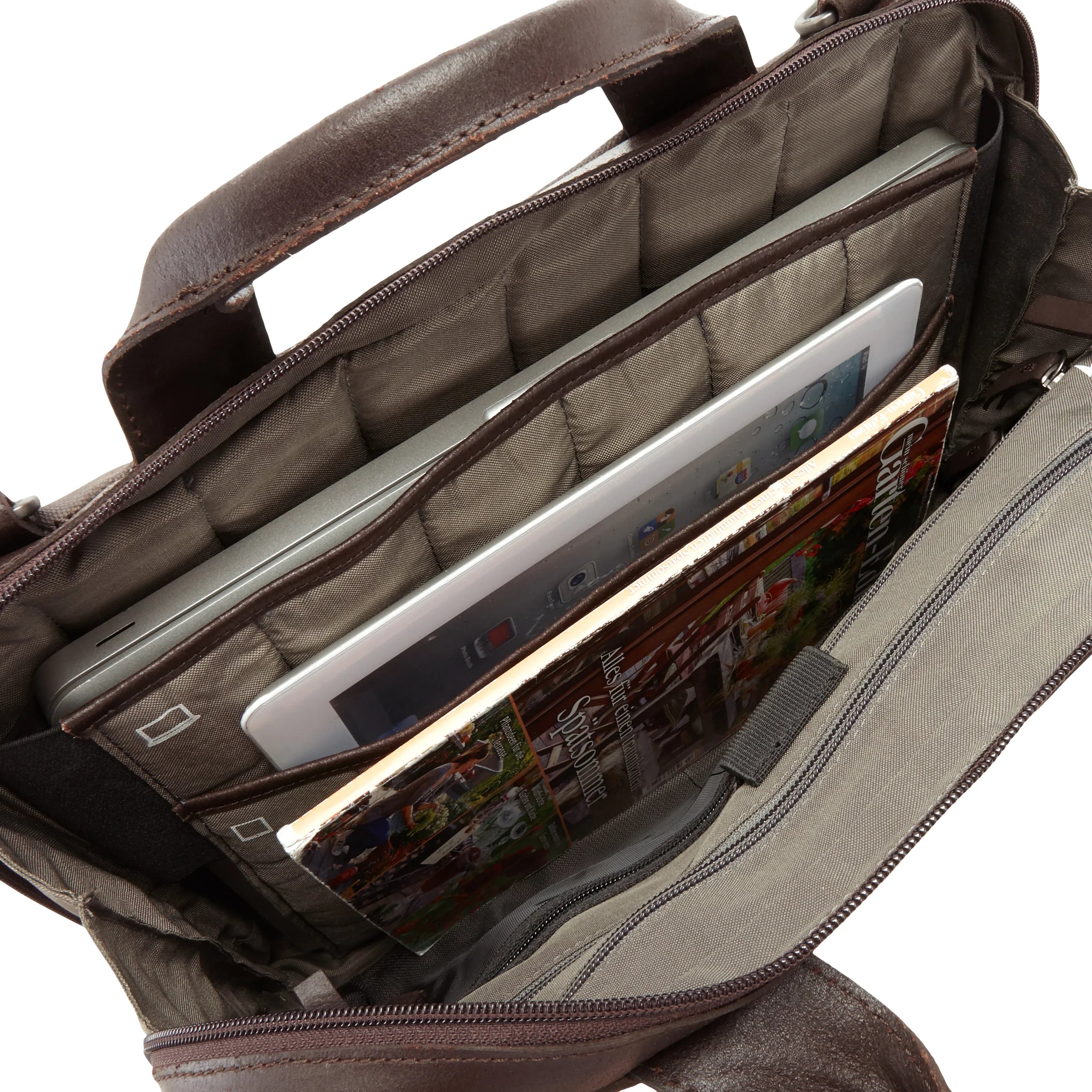 Jost Varberg business bag 40 cm - brown