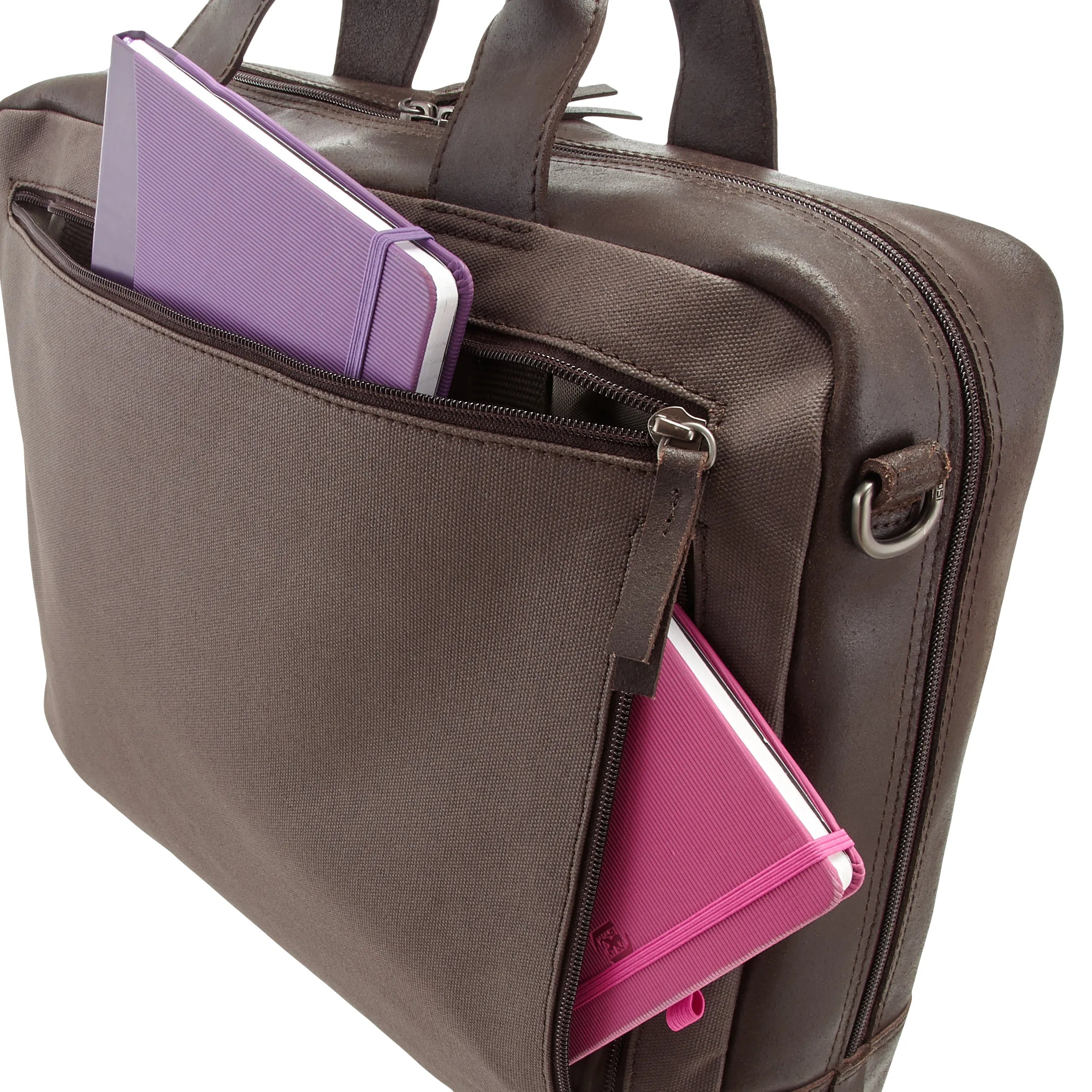 Jost Varberg business bag 36 cm - brown