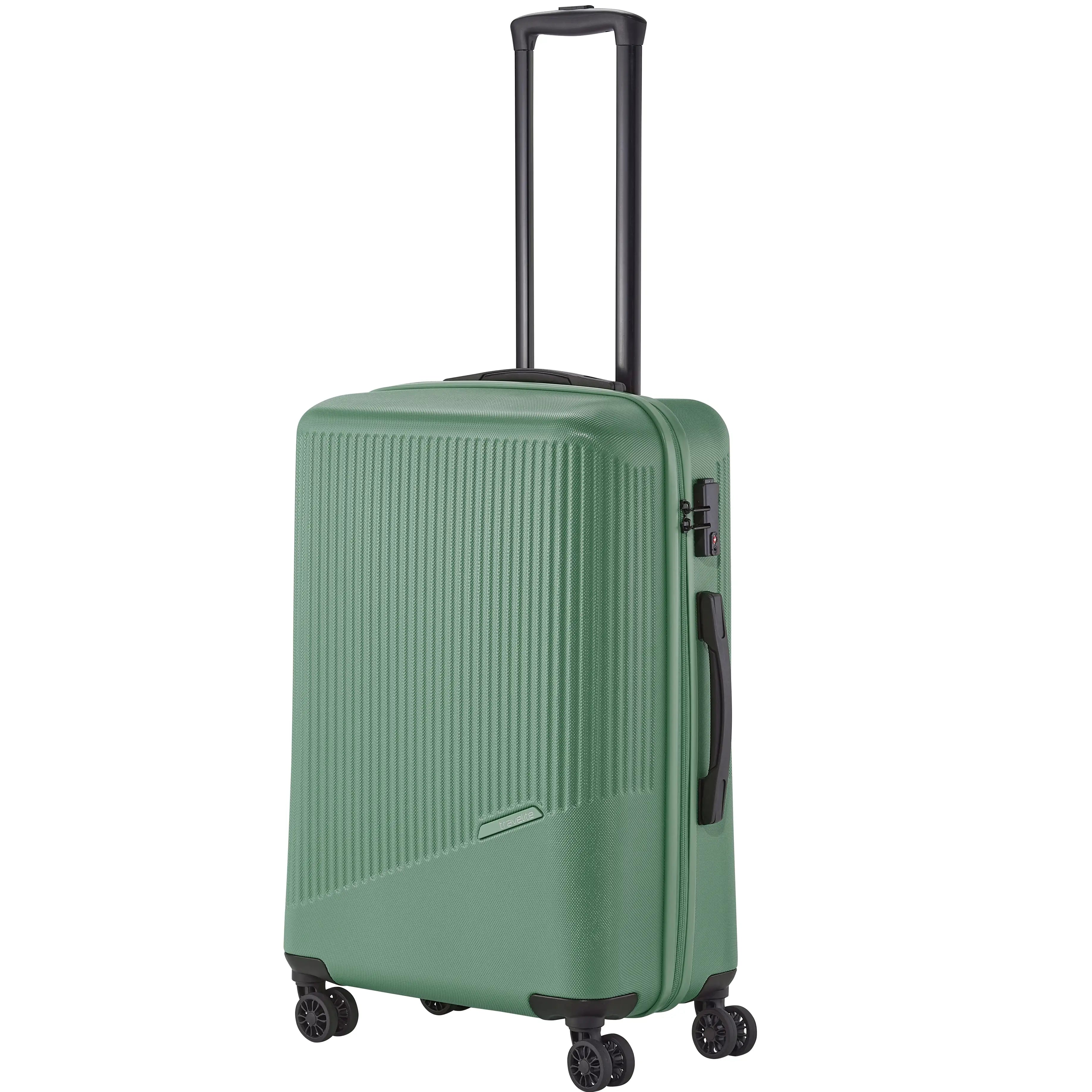 Travelite Bali 4-wheel trolley 67 cm - Green