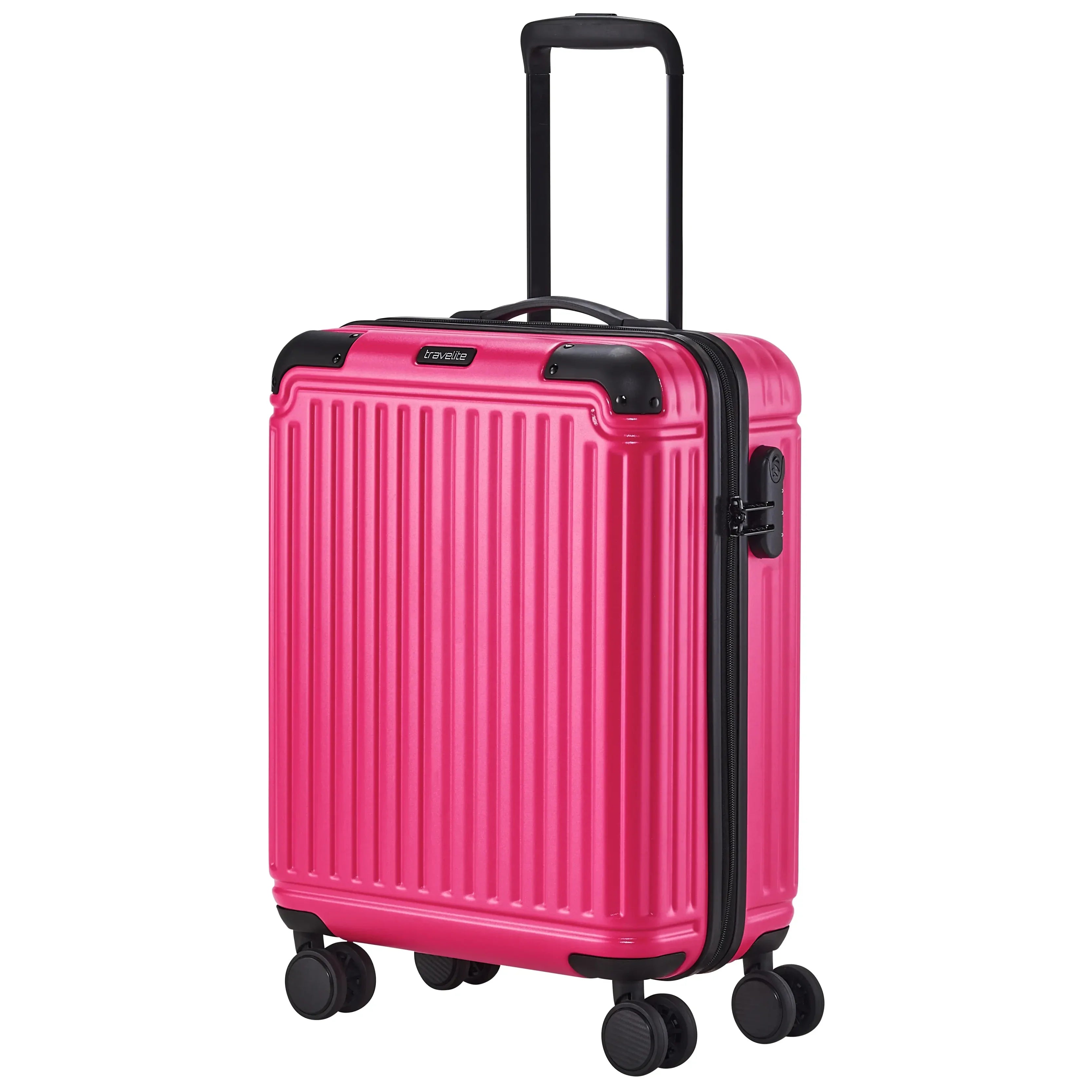 Travelite Cruise 4-wheel trolley 55 cm - pink