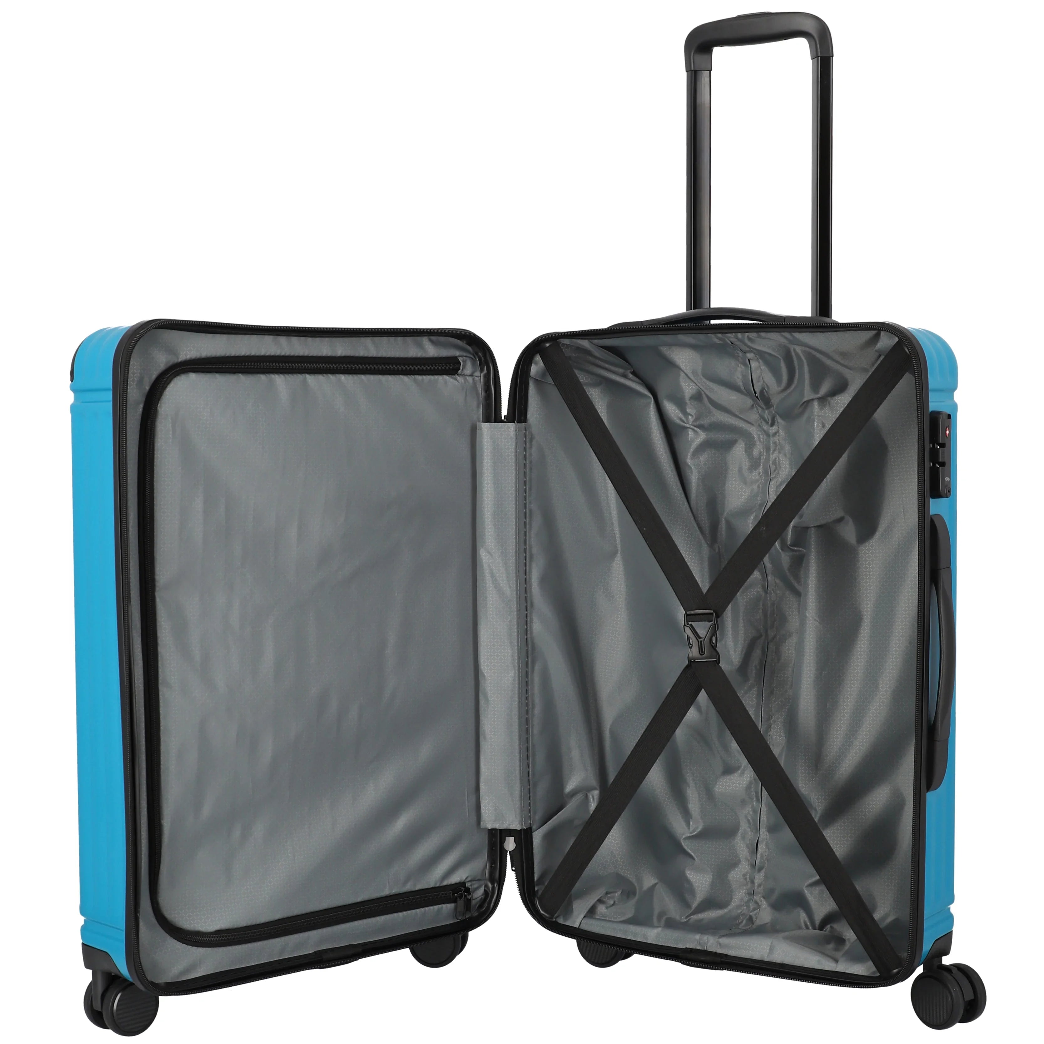 Travelite Cruise 4-Rollen Trolley 67 cm - Anthrazit