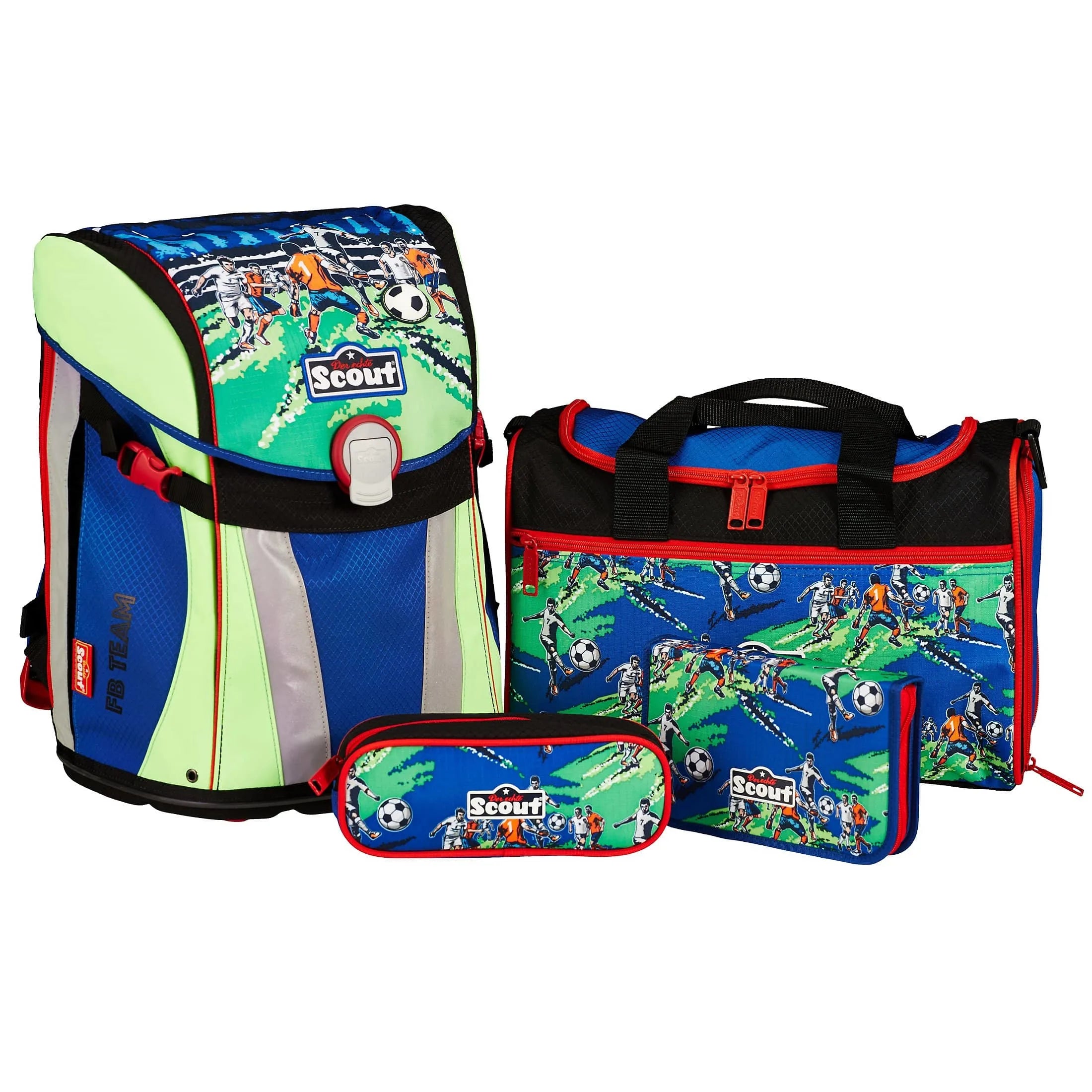 Scout Basic Schulsets Schulranzenset Sunny 4-tlg. - Summertime