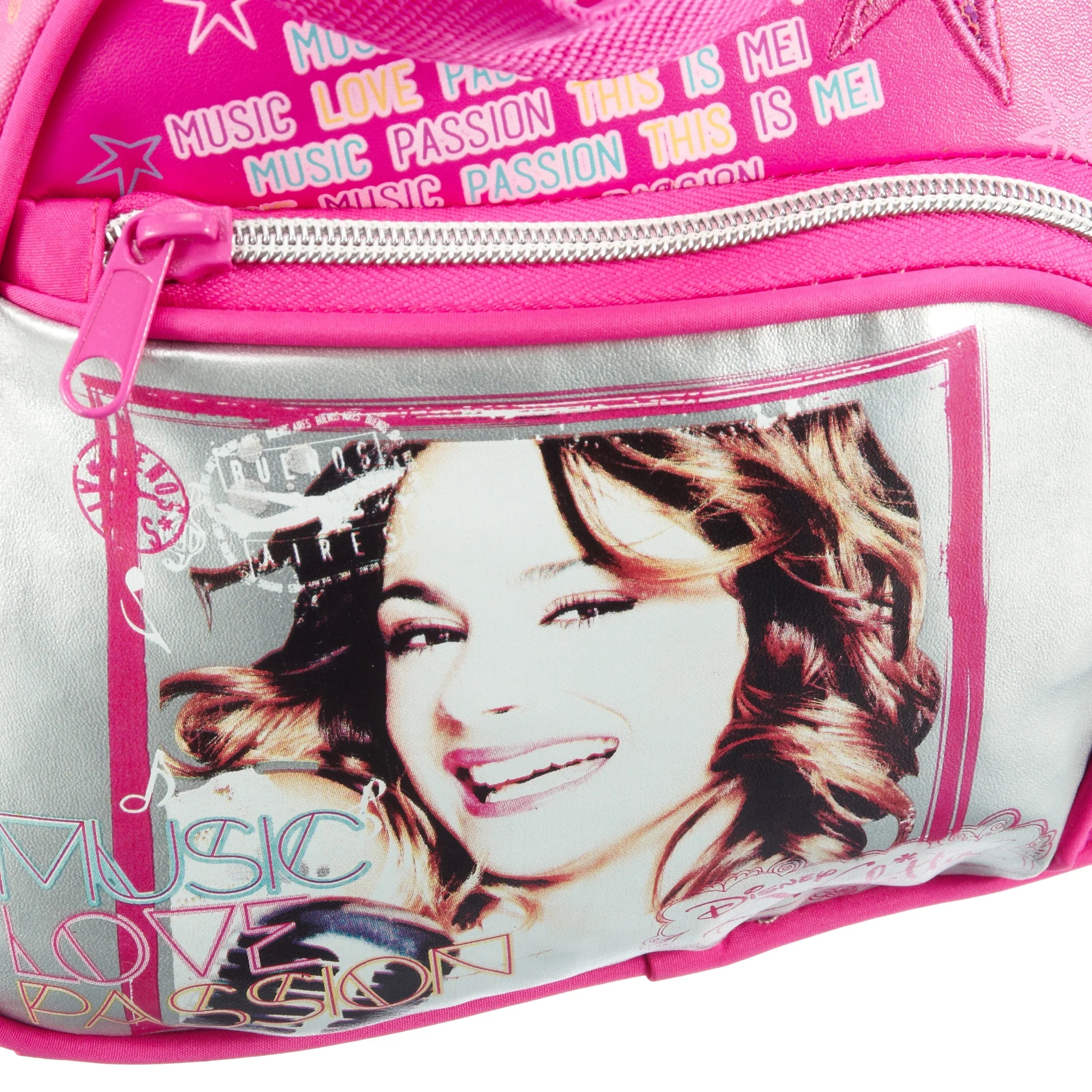 Disney Violetta Star Beauty Case with Shoulder Strap 23 cm - pink