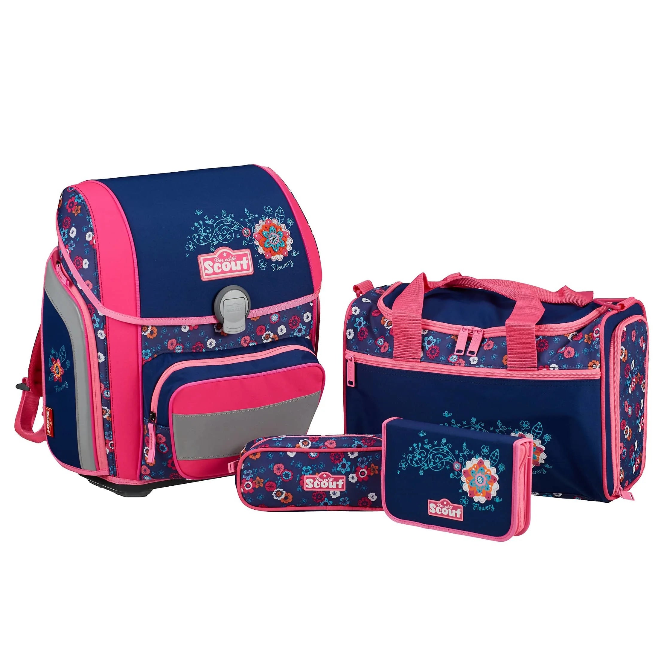 Scout Genius Limited Edition Schulranzenset 4-tlg. - snaps-mermaid