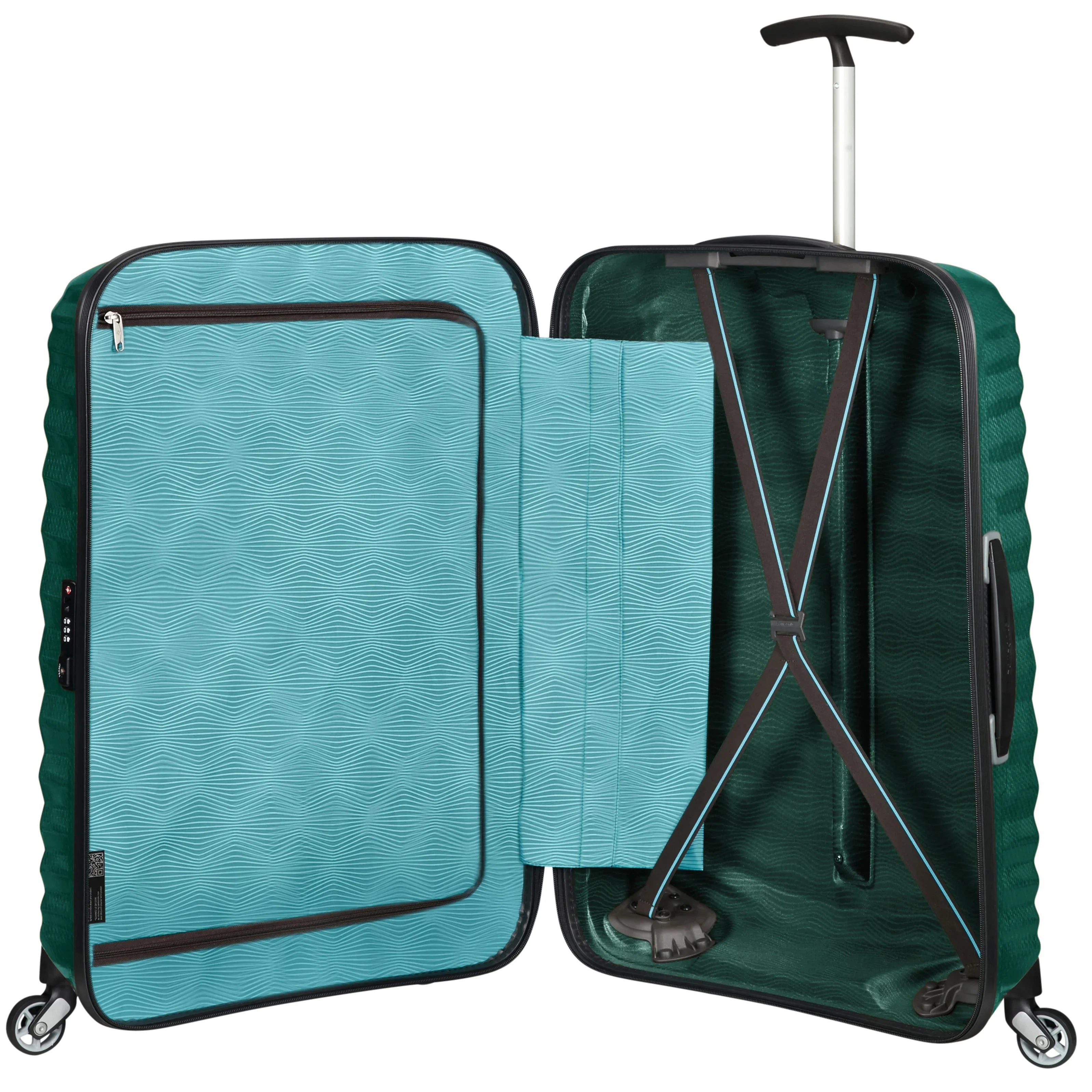 Samsonite Lite-Shock 4-Rollen-Trolley 69 cm - black