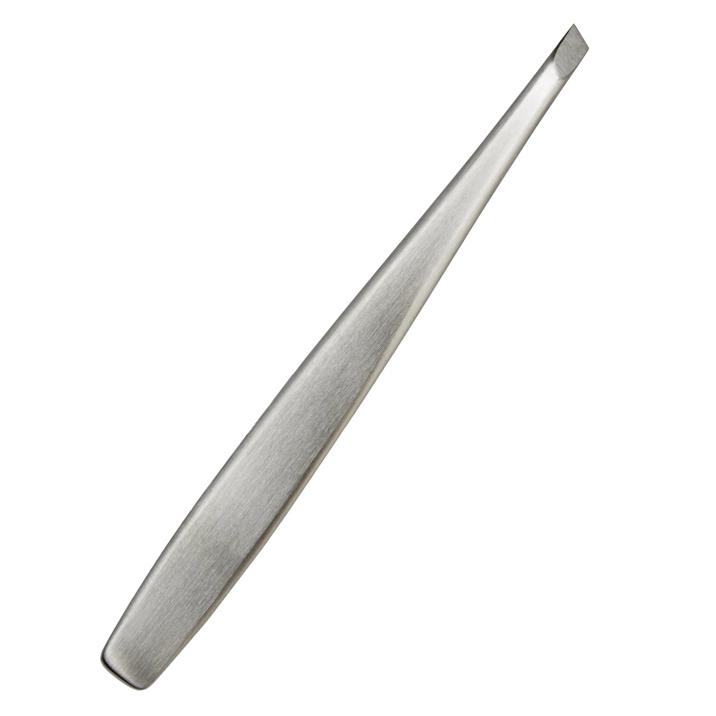 Zwilling Twinox tweezers slanted 9 cm - silver matt