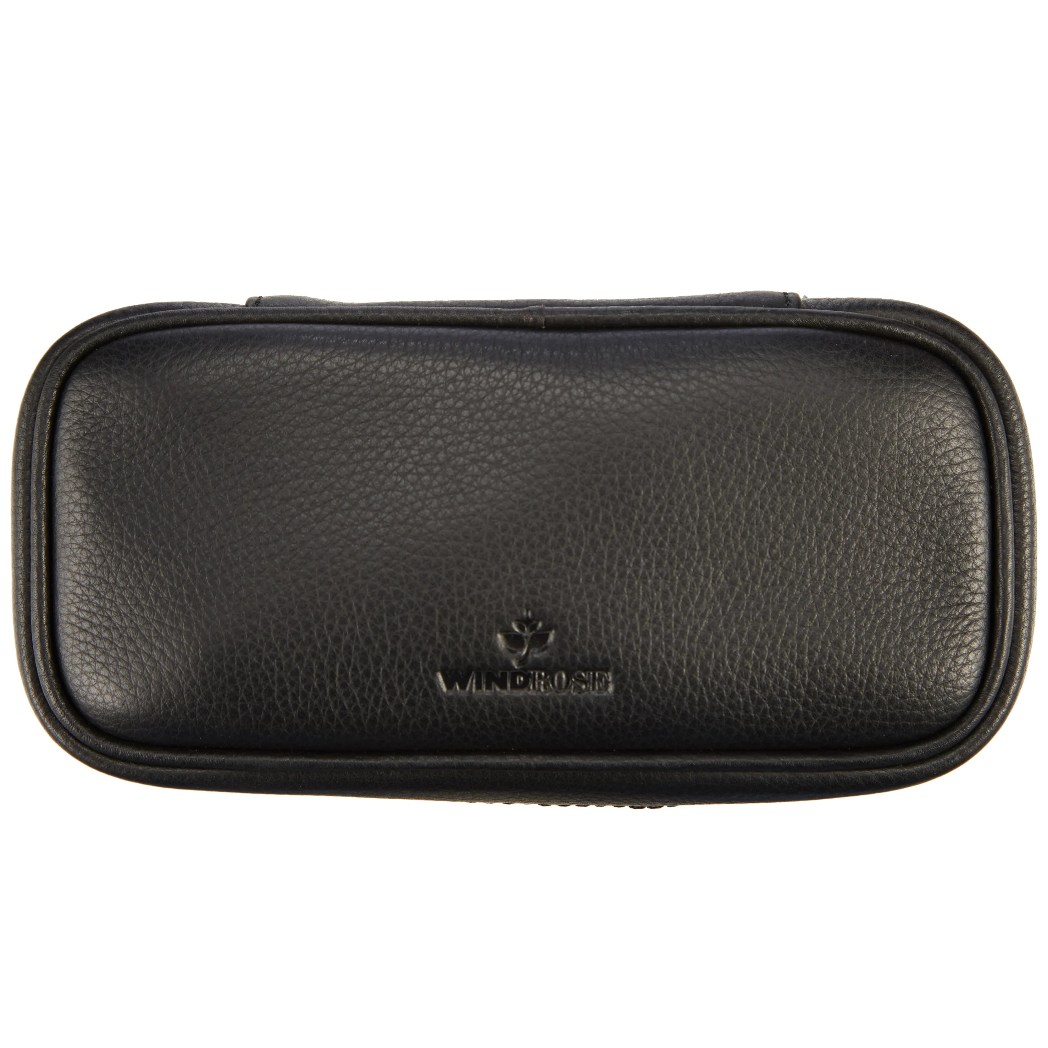 Windrose Soft Jewelry Case 19 cm - black