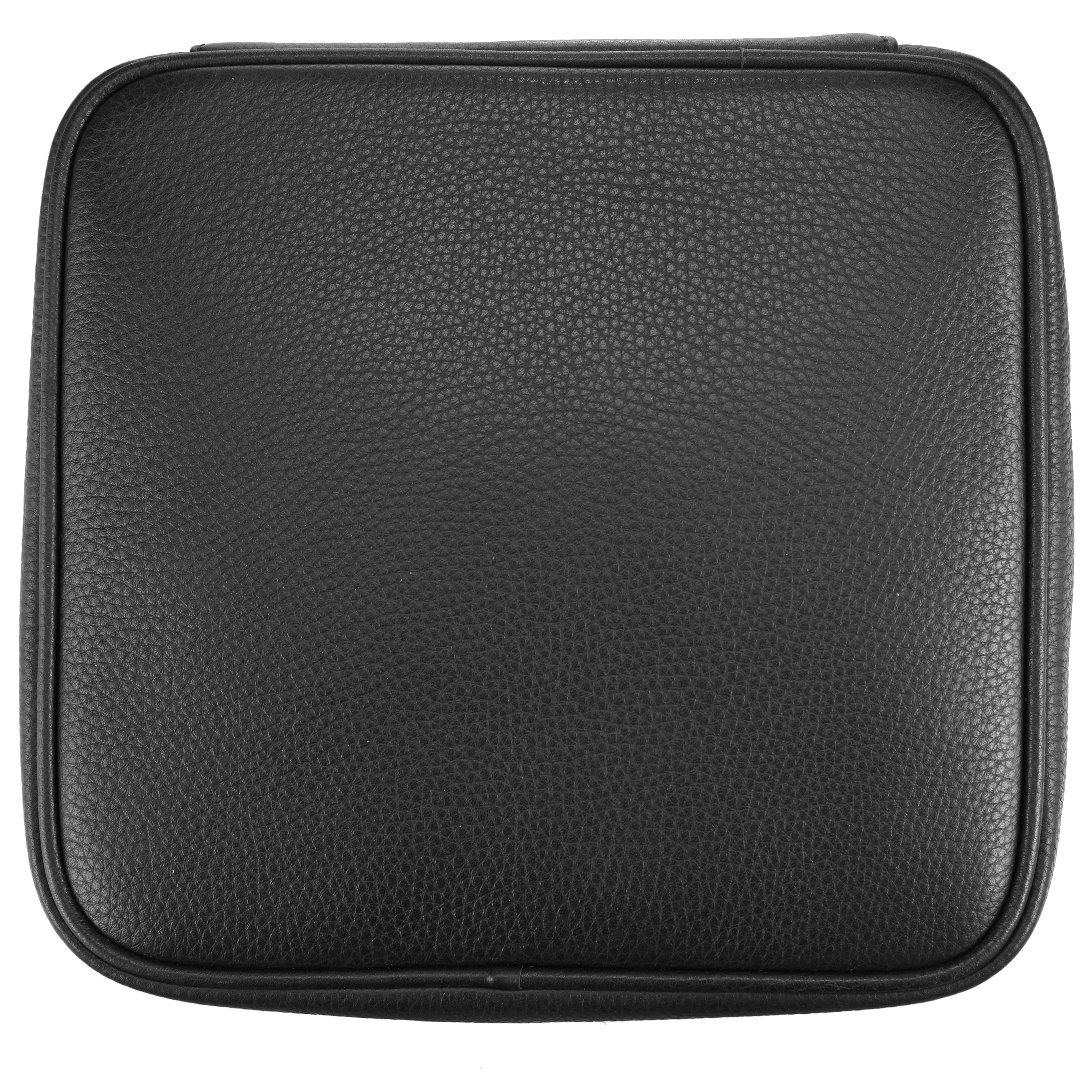Windrose Soft jewelry case 20 cm - red