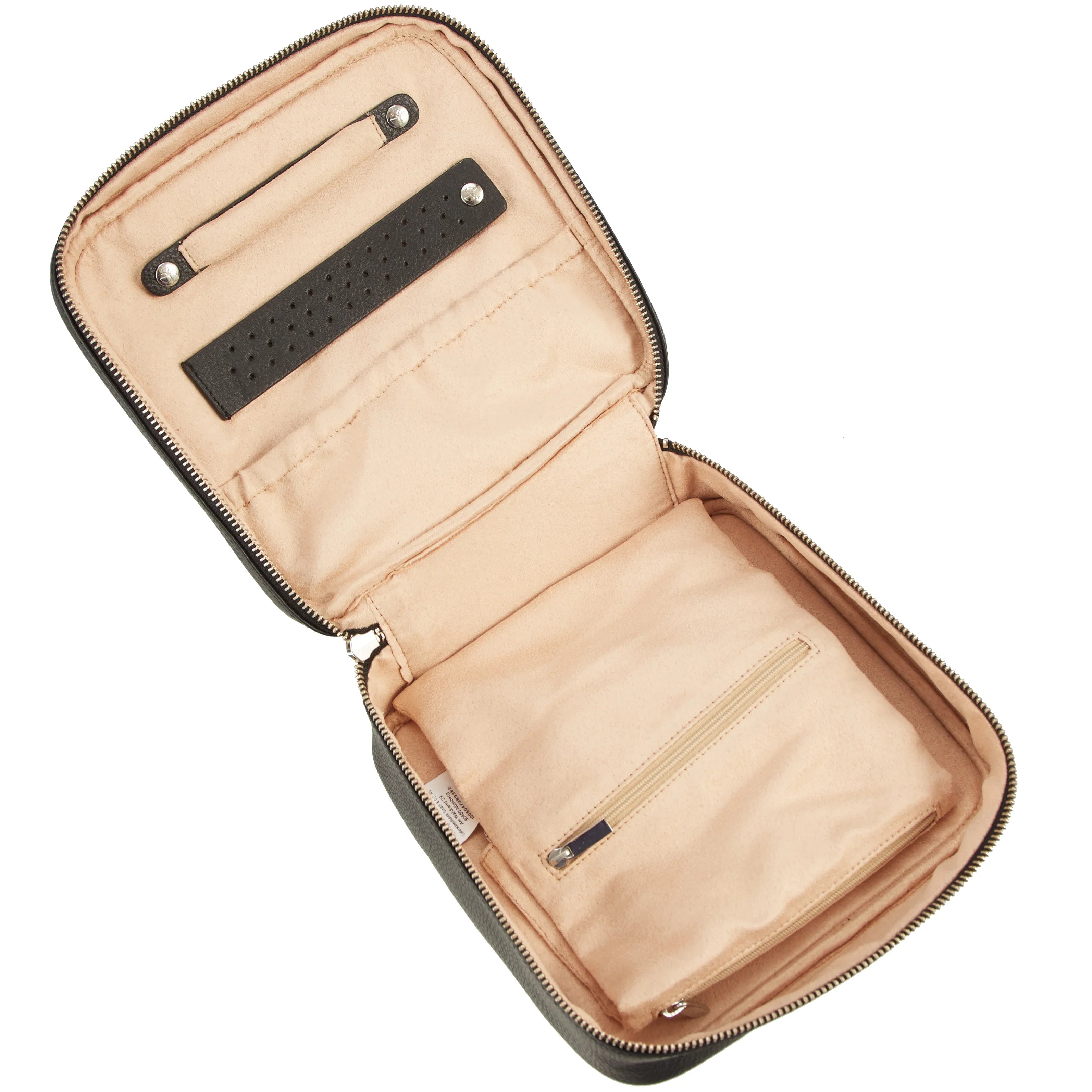 Windrose Soft jewelry case 20 cm - red