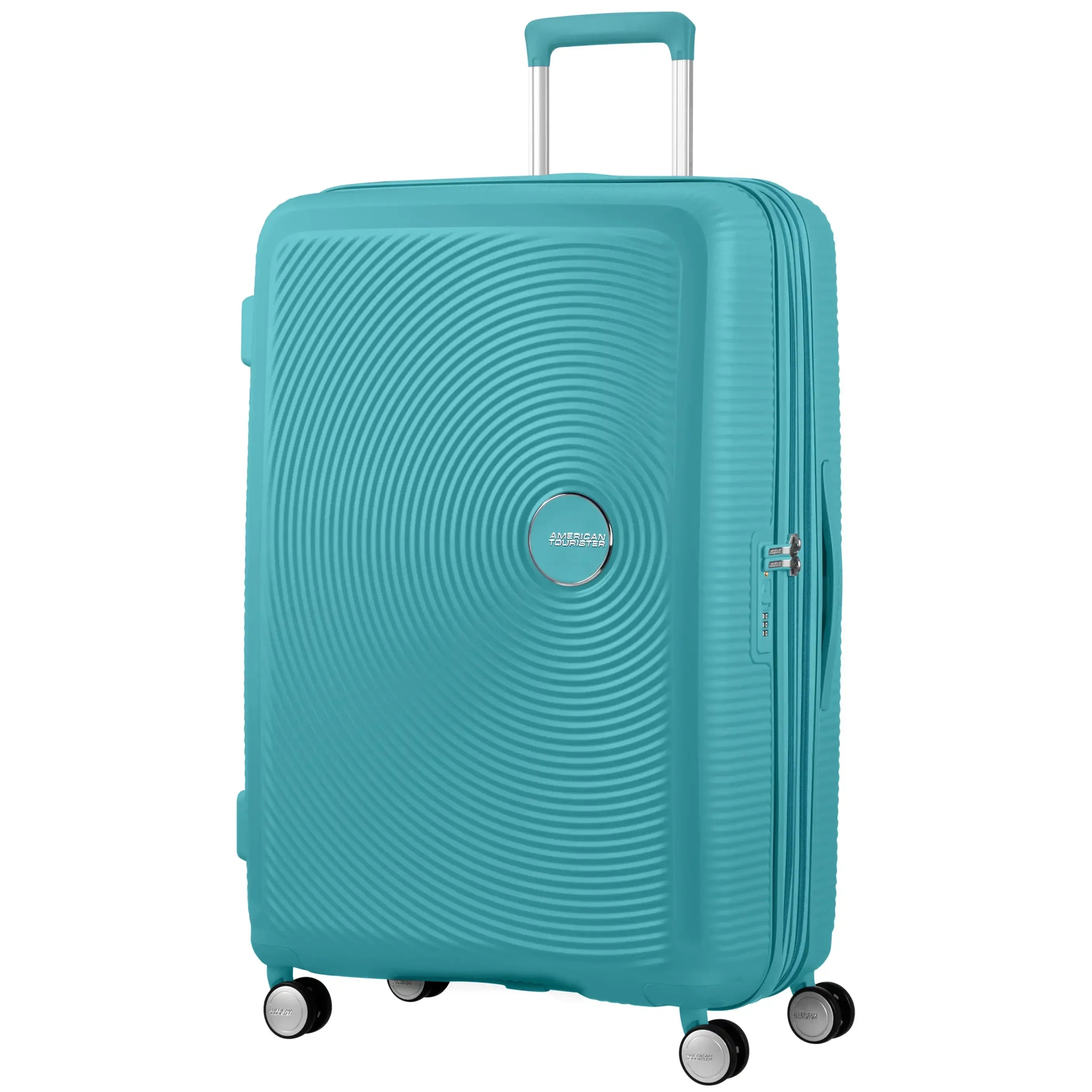 American Tourister Soundbox 4-Rollen-Trolley 77 cm - turquoise tonic