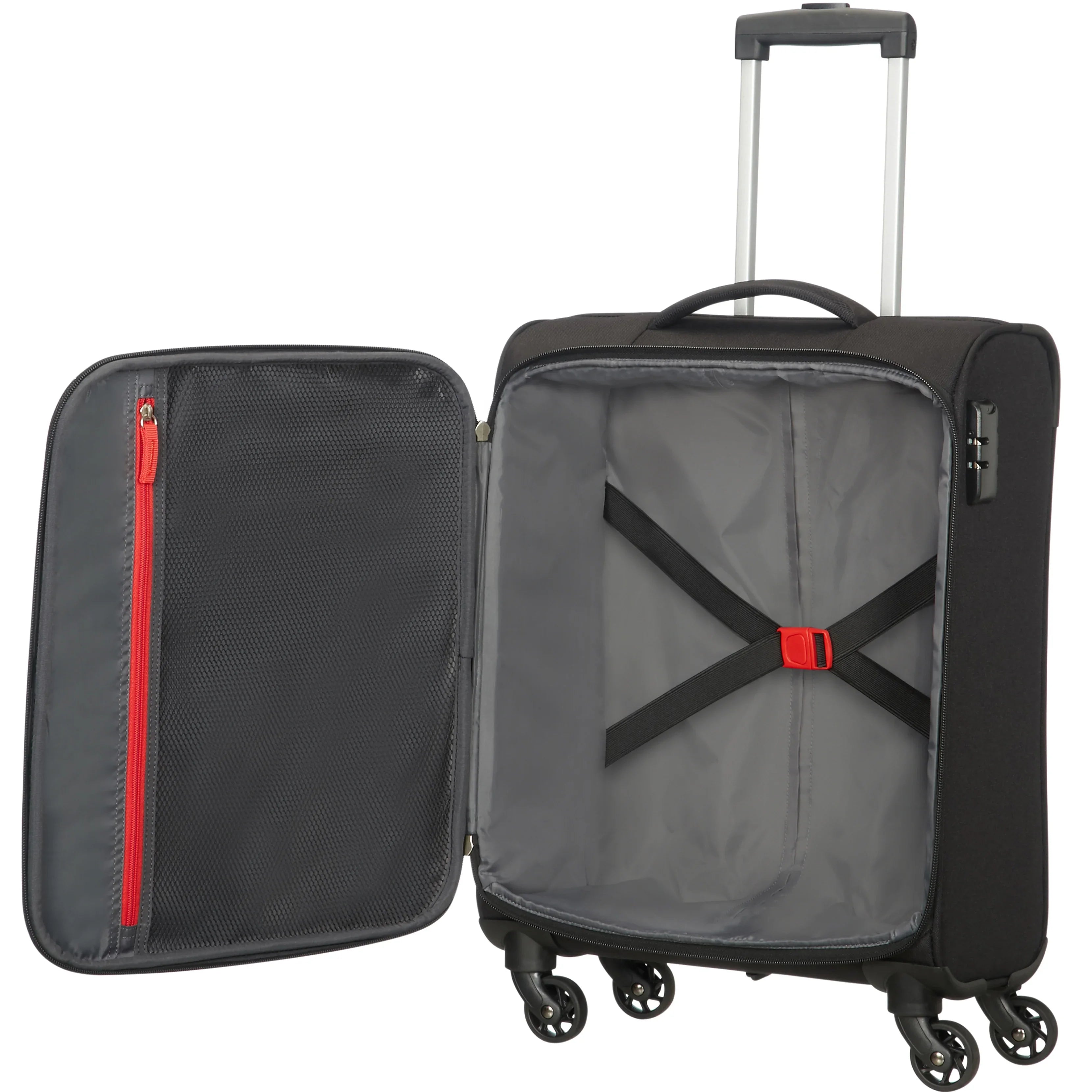 American Tourister Bombay Beach 4-wheel trolley 55 cm - Black
