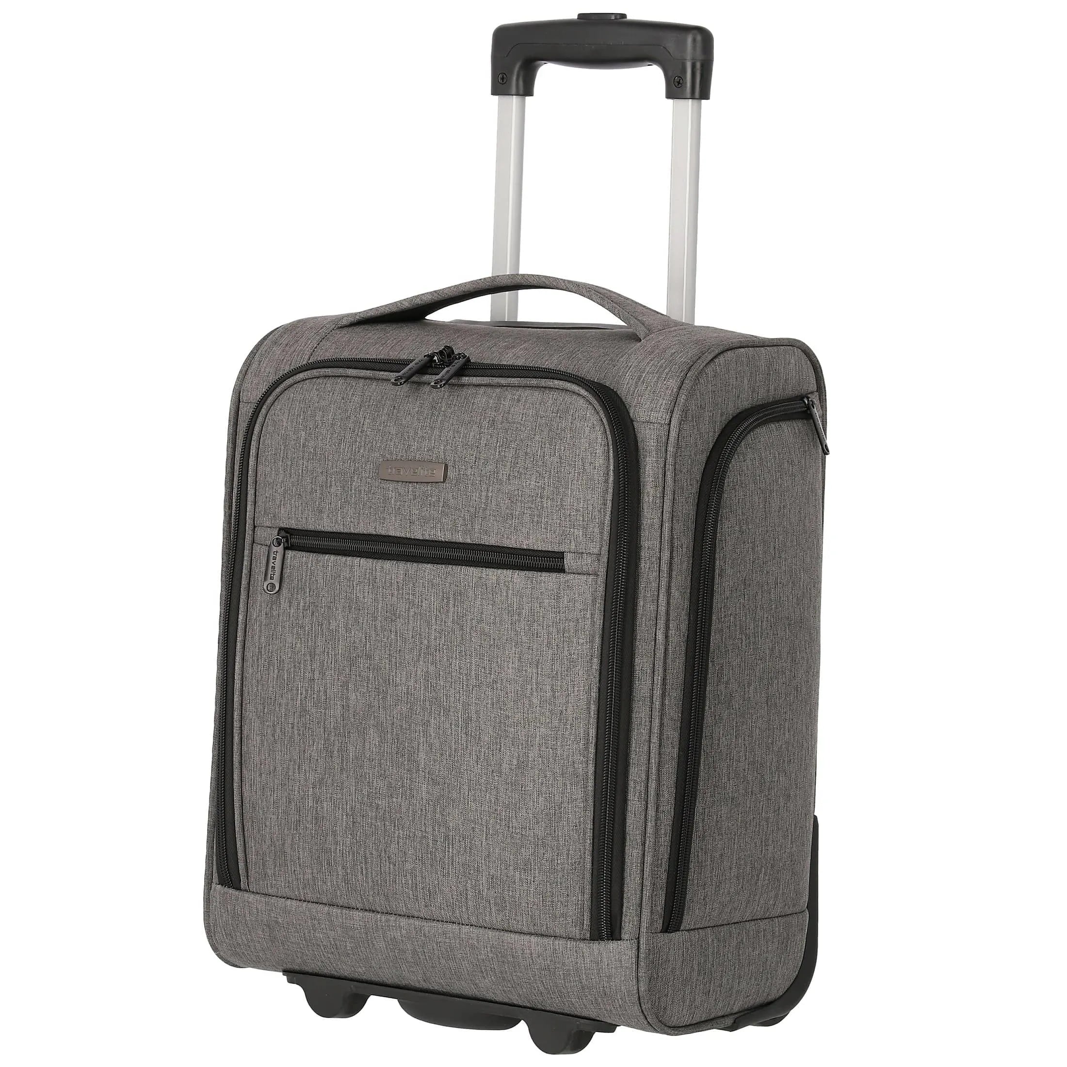 Travelite Cabin 2-Rollen Bordtrolley Underseater 43 cm - Grau Melange