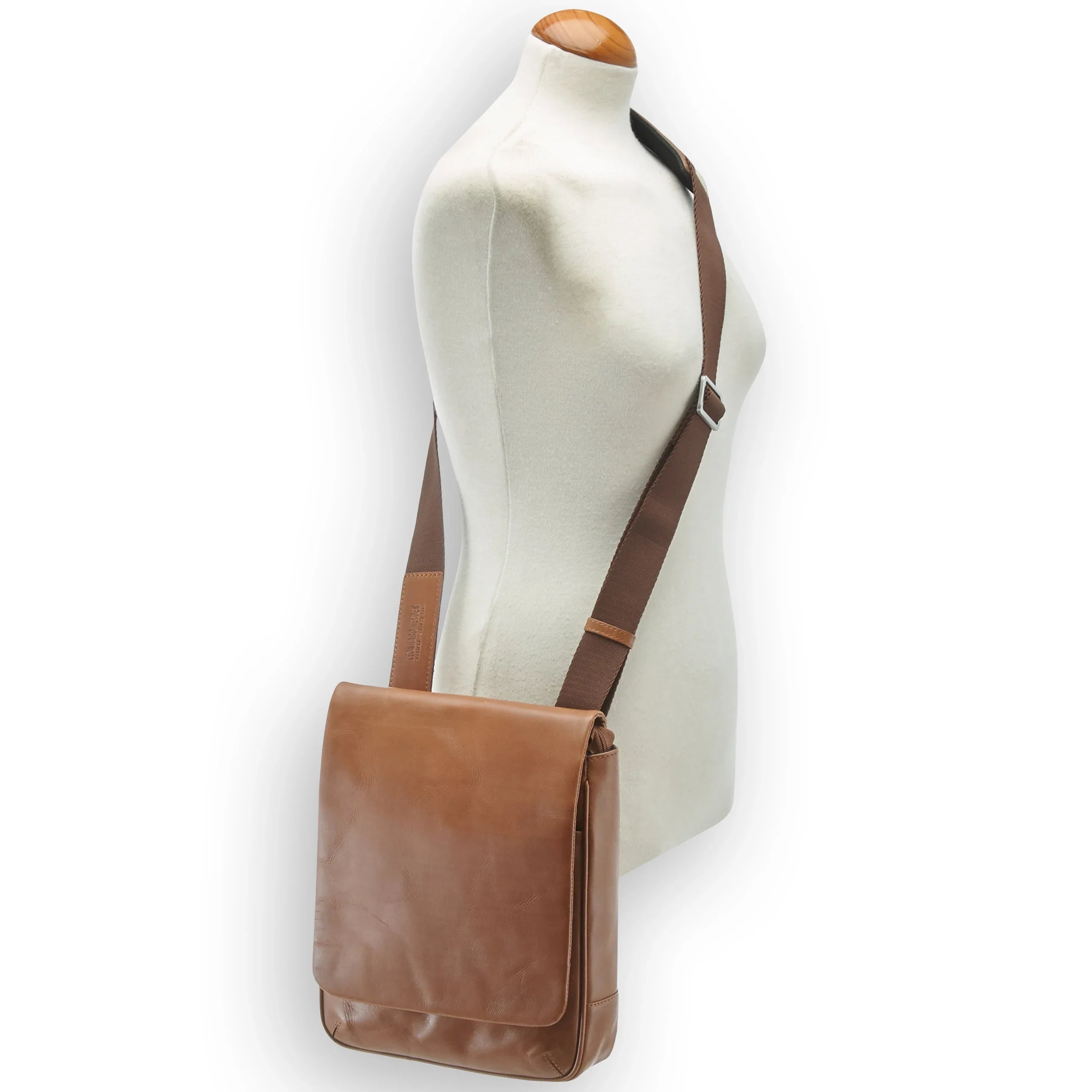 Leonhard Heyden Chicago Umhängetasche S 26 cm - braun