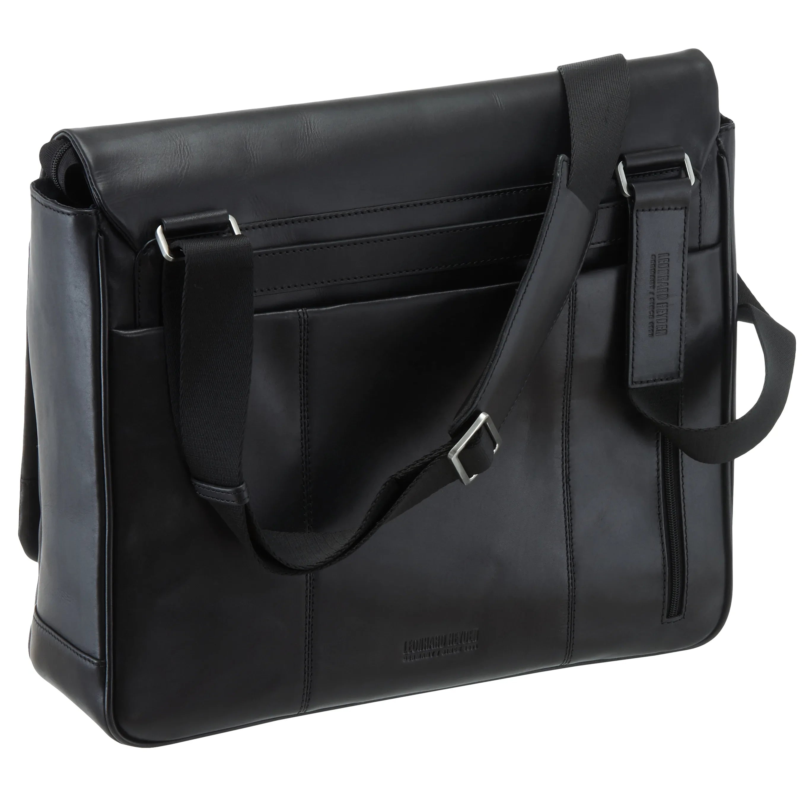 Leonhard Heyden Chicago Umhängetasche L 38 cm - braun