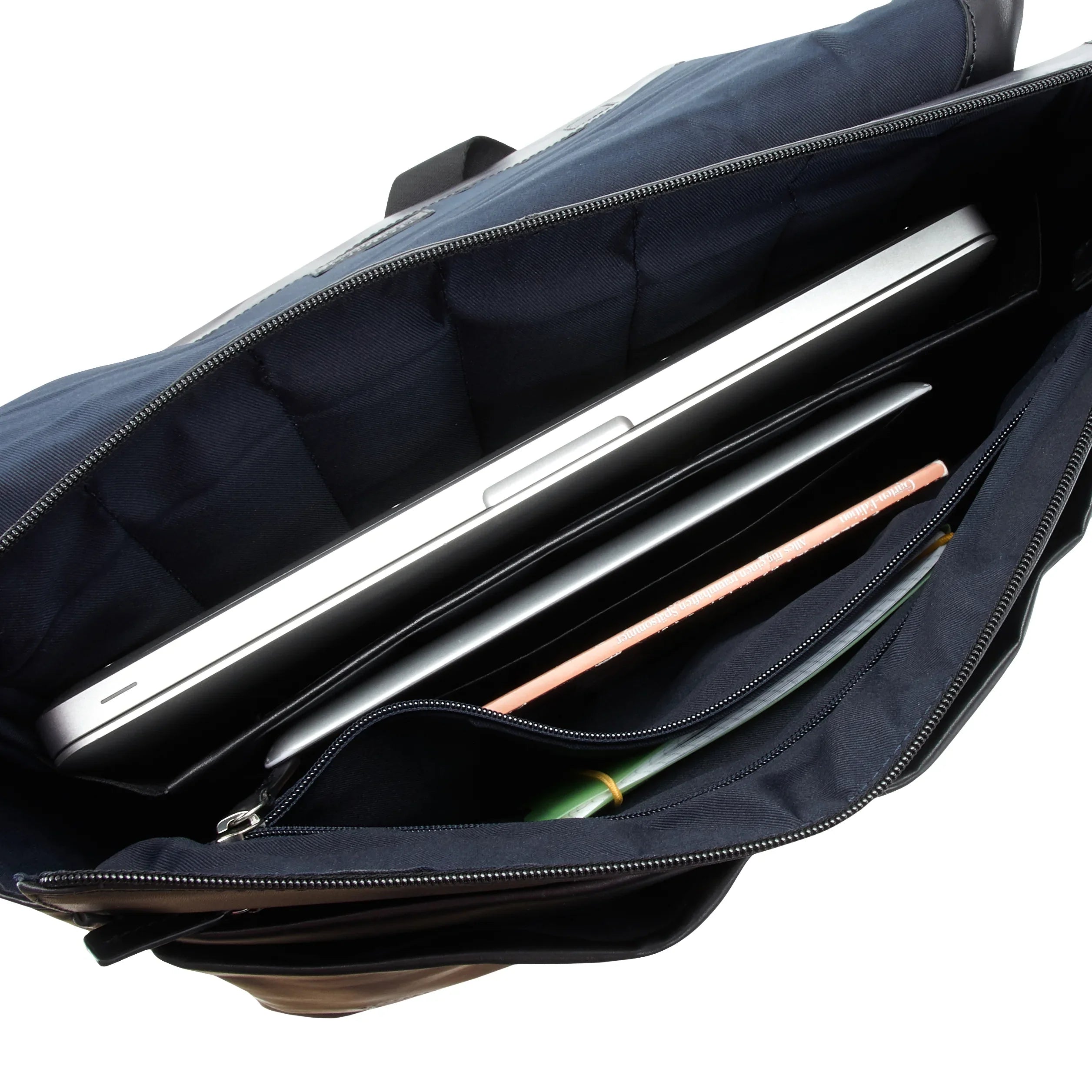 Leonhard Heyden Chicago Umhängetasche L 38 cm - braun