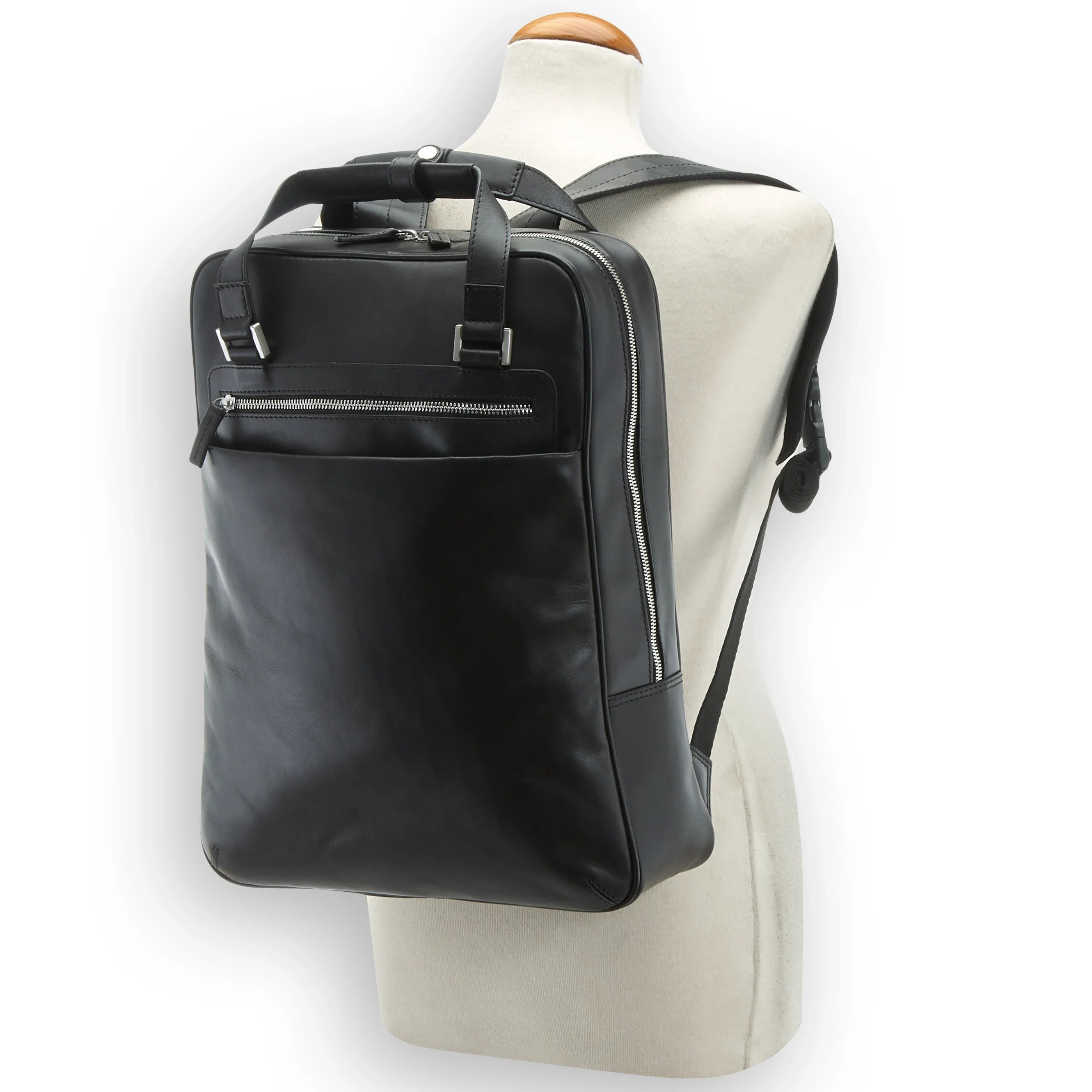 Leonhard Heyden Chicago Kurzgrifftasche 42 cm - schwarz